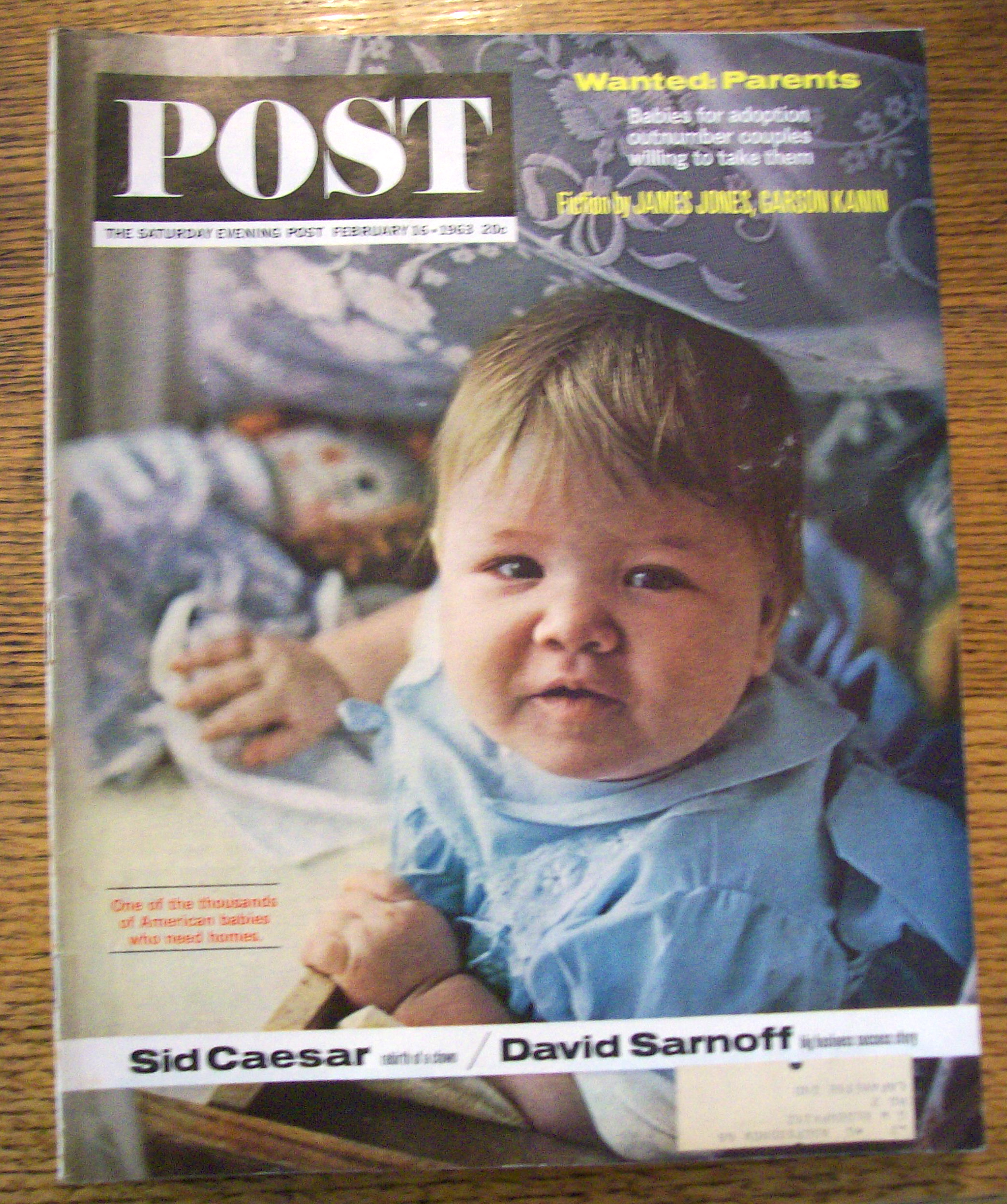 Saturday Evening Post Magazine - February 16, 1963