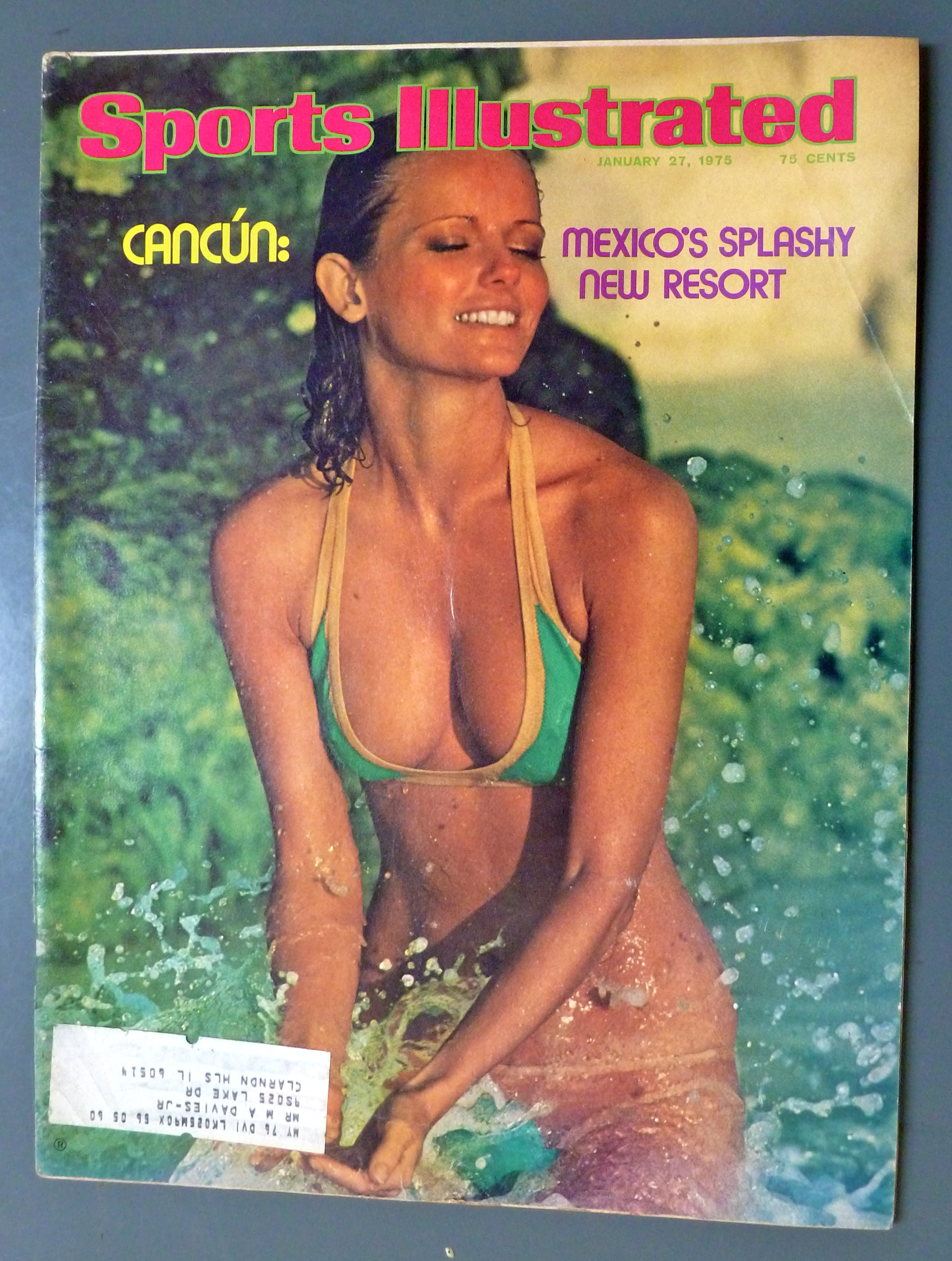 Sports Illustrated Magazine January 27, 1975-Cheryl T.