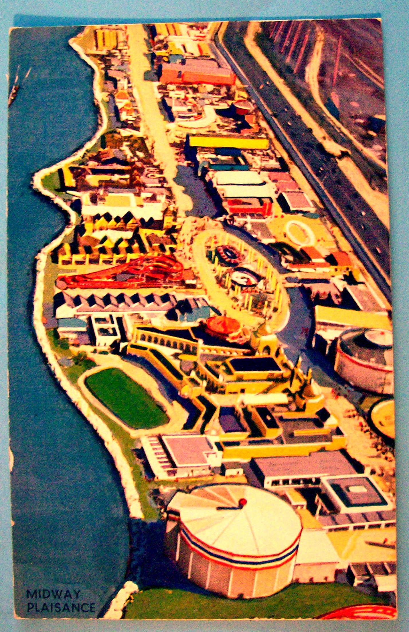 1933 Century of Progress, Midway Plaisance Postcard