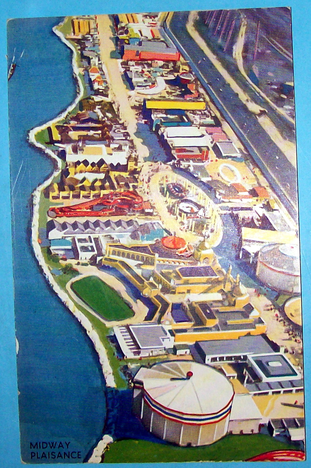 1933 Century of Progress, Midway Plaisance Postcard