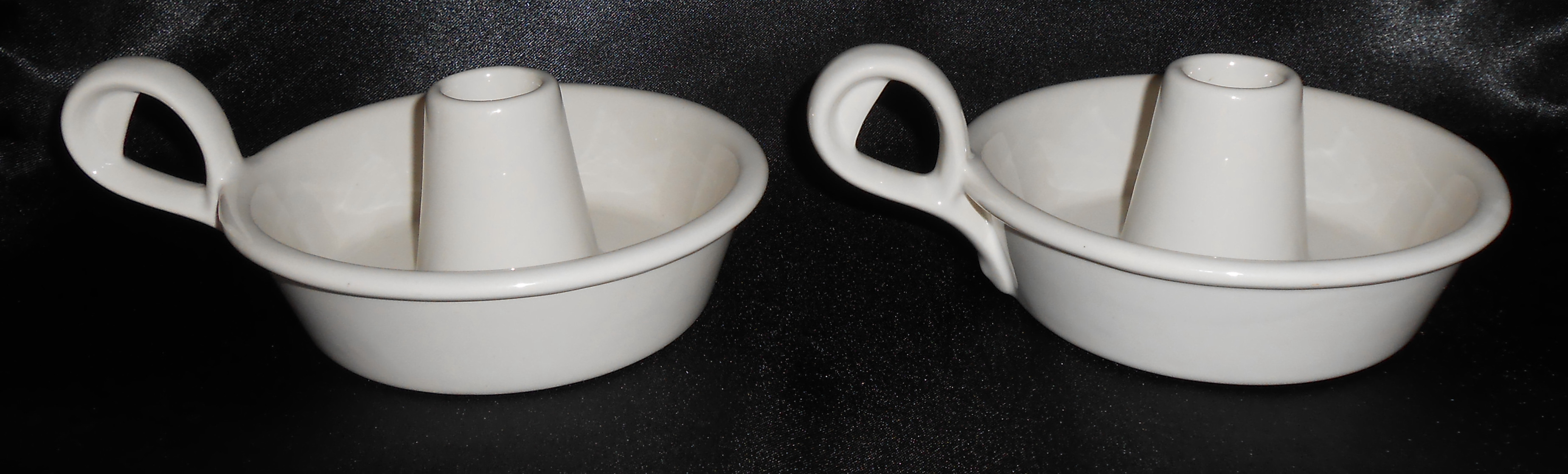 Metlox Pottery Poppy Trail Pair Jamestown Candlesticks!