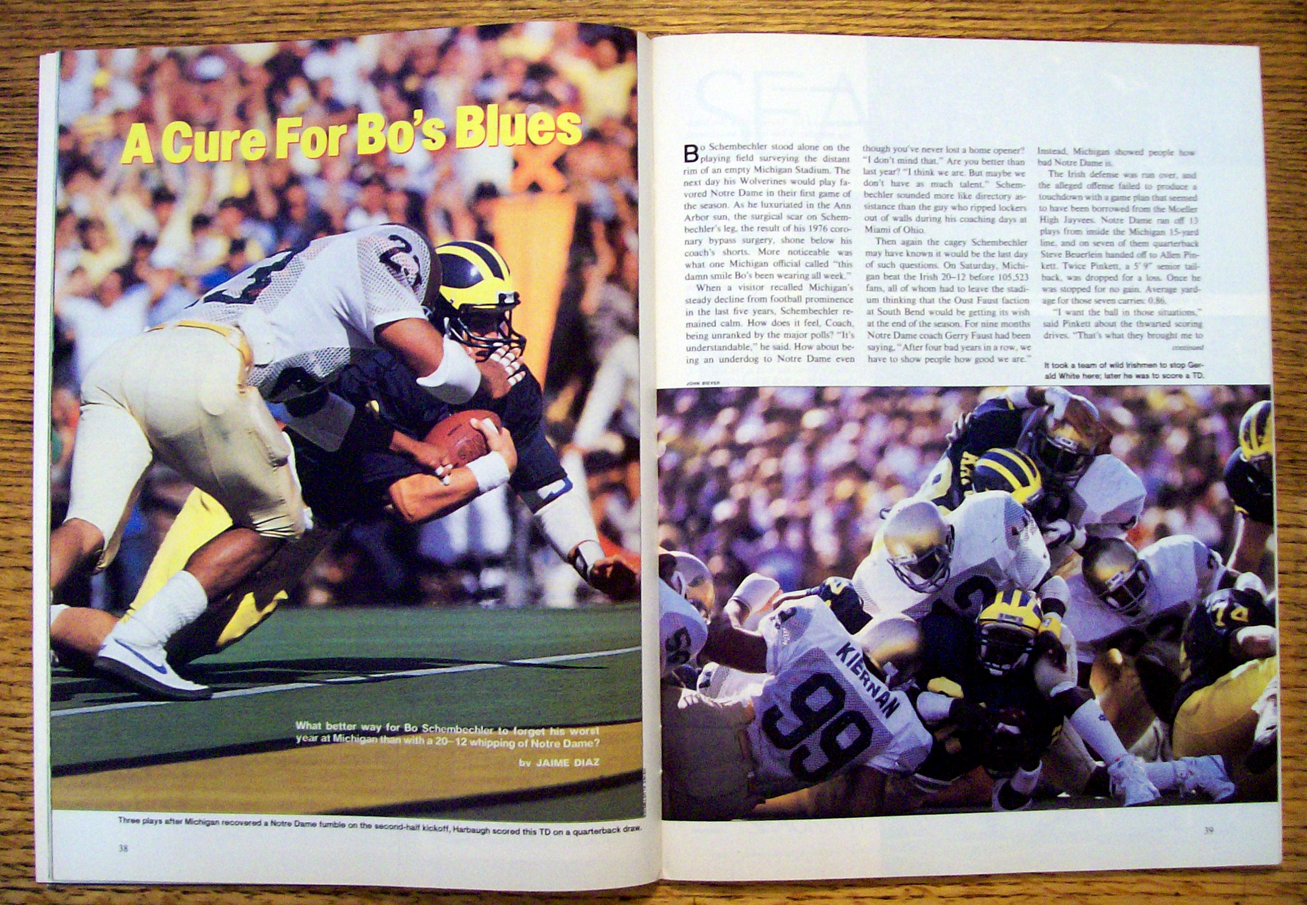Sports Illustrated Magazine-September 23, 1985-O. Smith