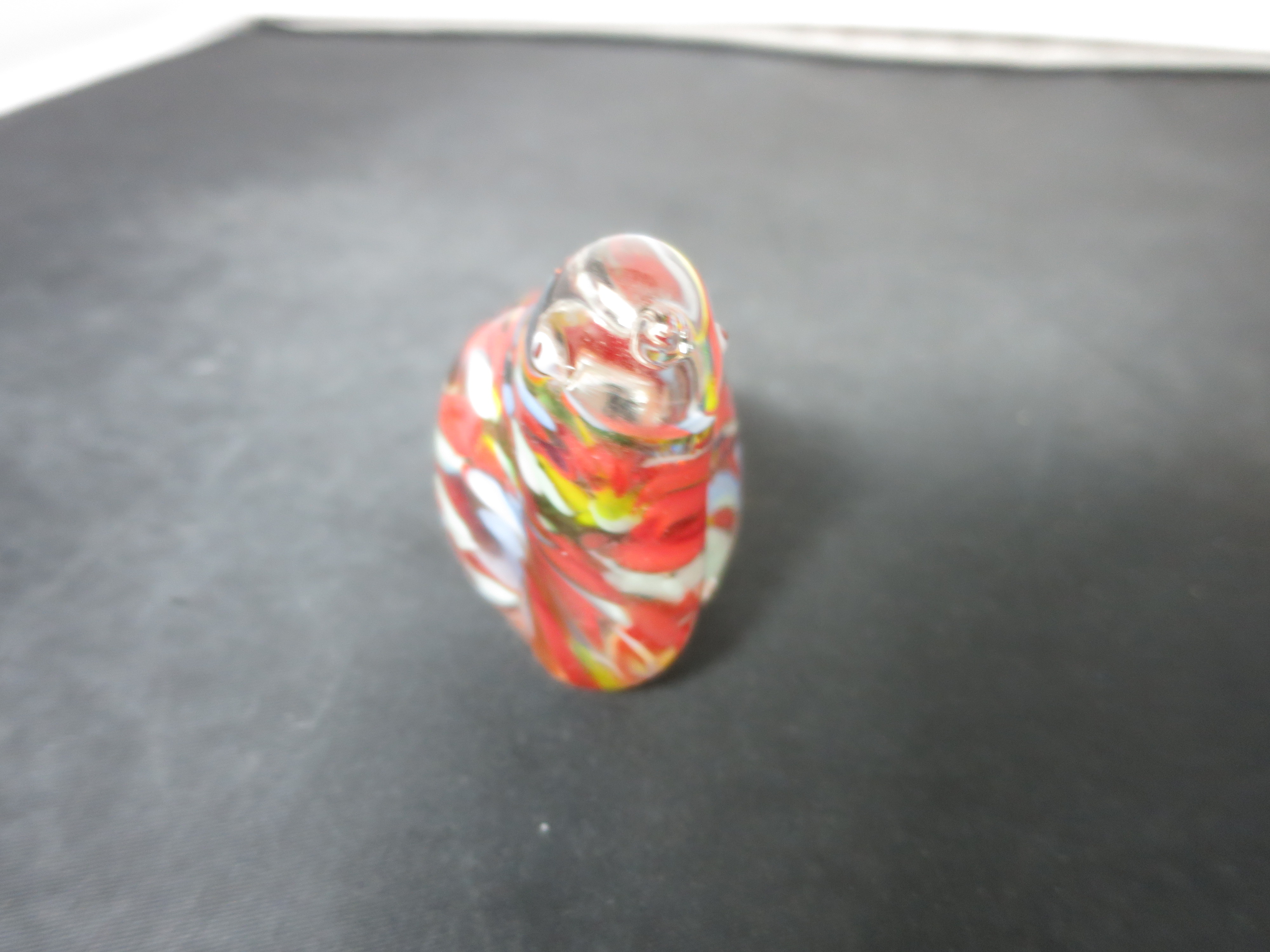 Bird Cased Art Glass Paperweight