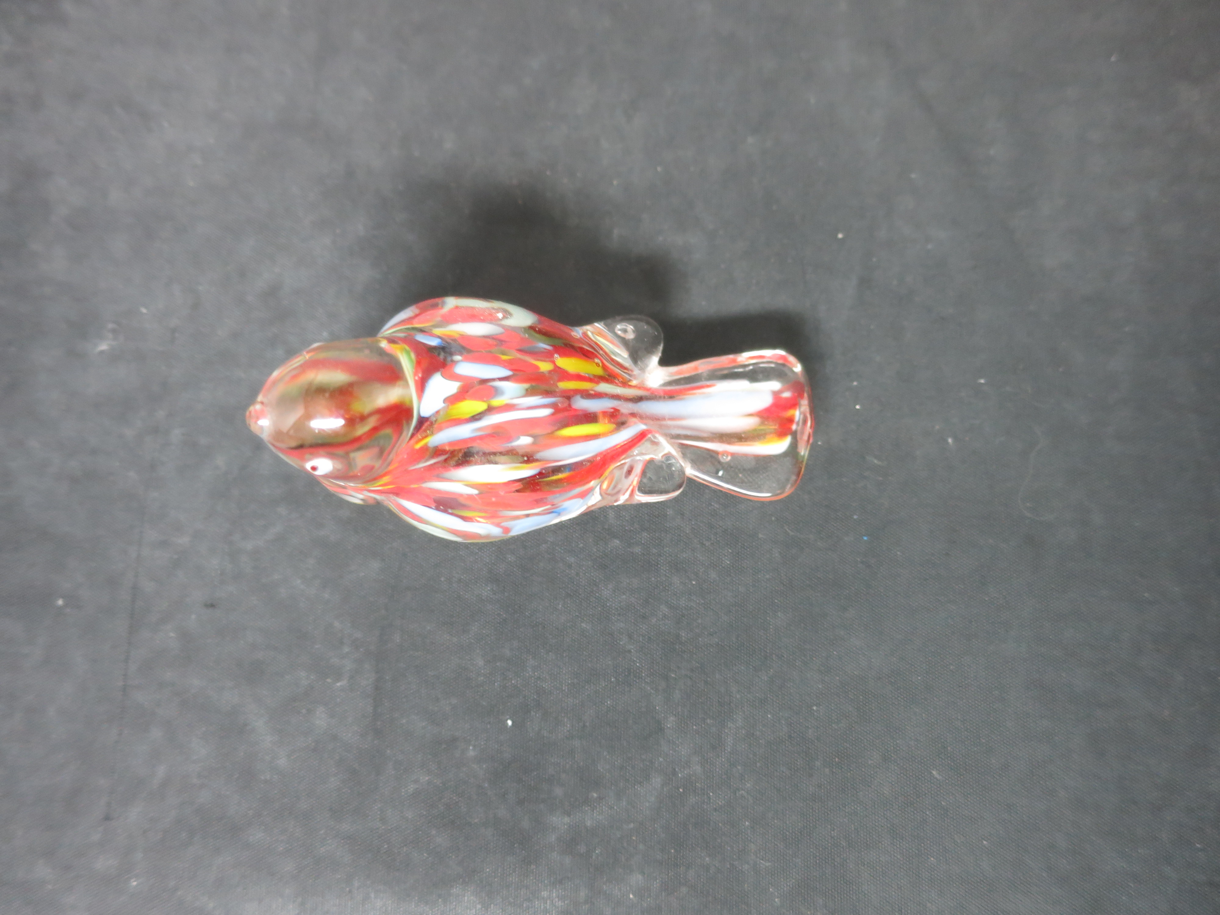 Bird Cased Art Glass Paperweight