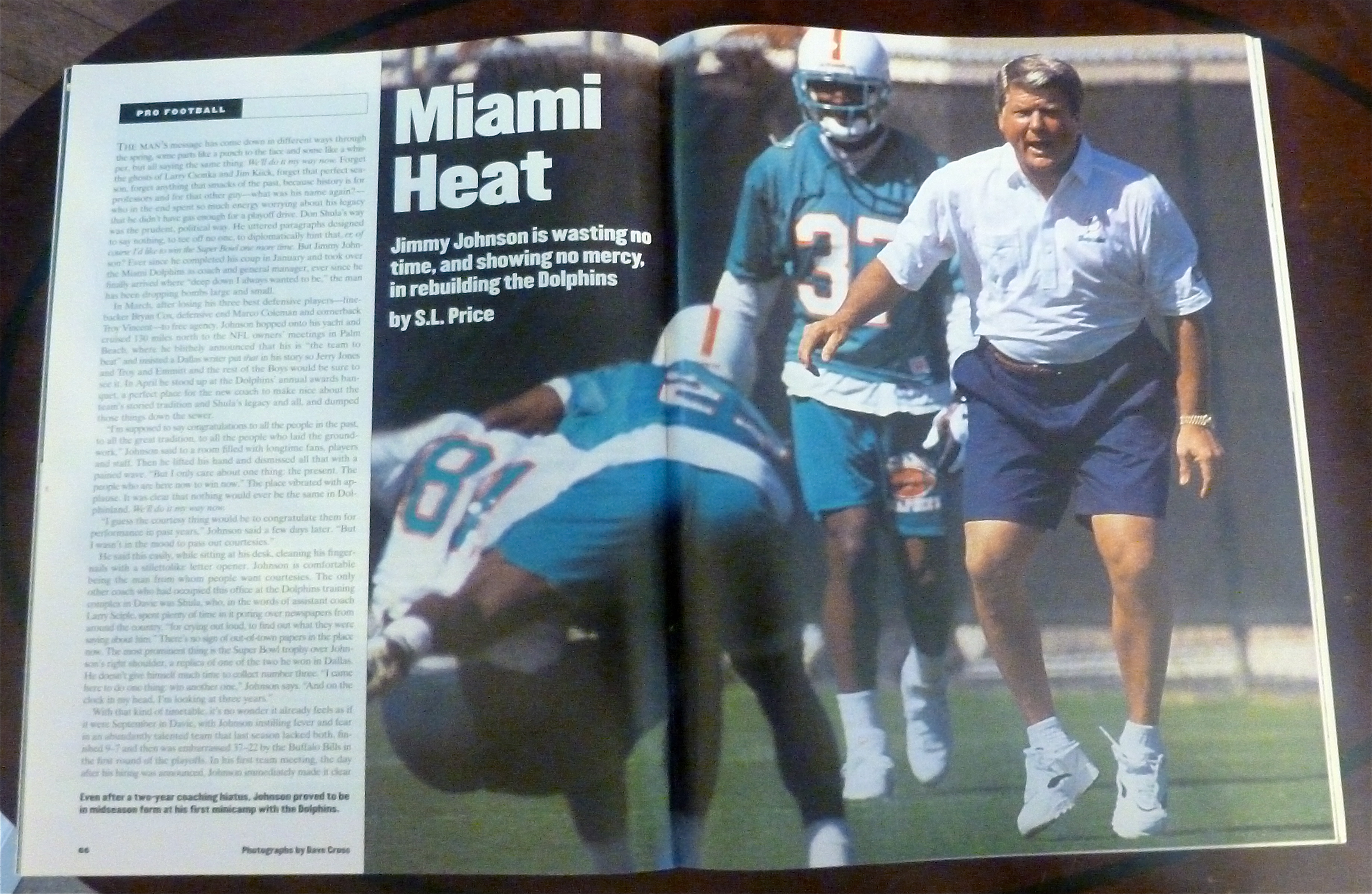 Sports Illustrated Magazine-May 13, 1996-Marino/Johnson