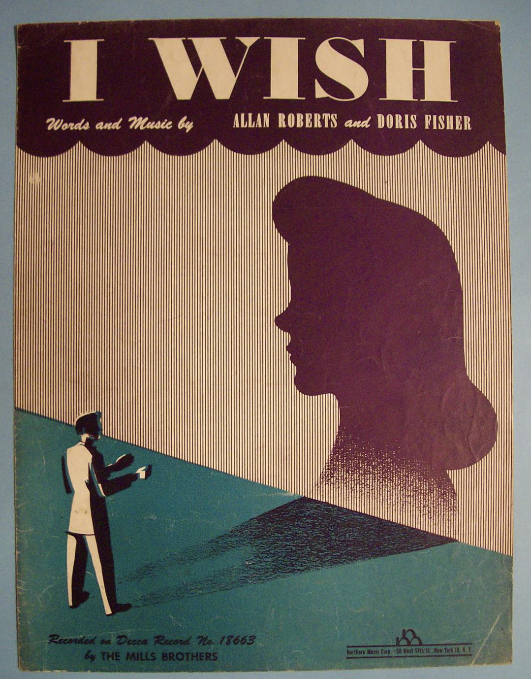 1945 I Wish By Allan Roberts & Doris Fisher