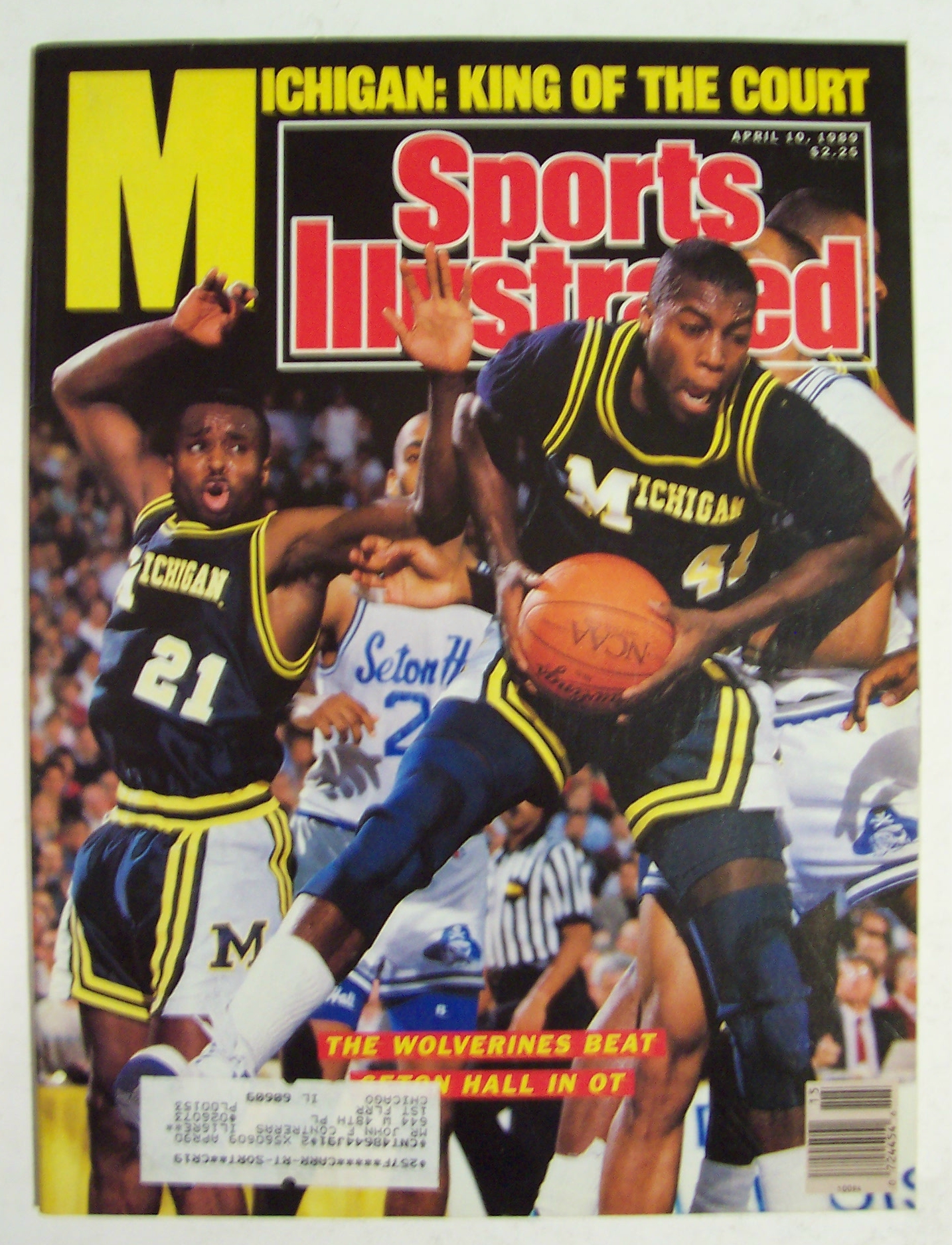 Sports Illustrated Magazine - April 10, 1989
