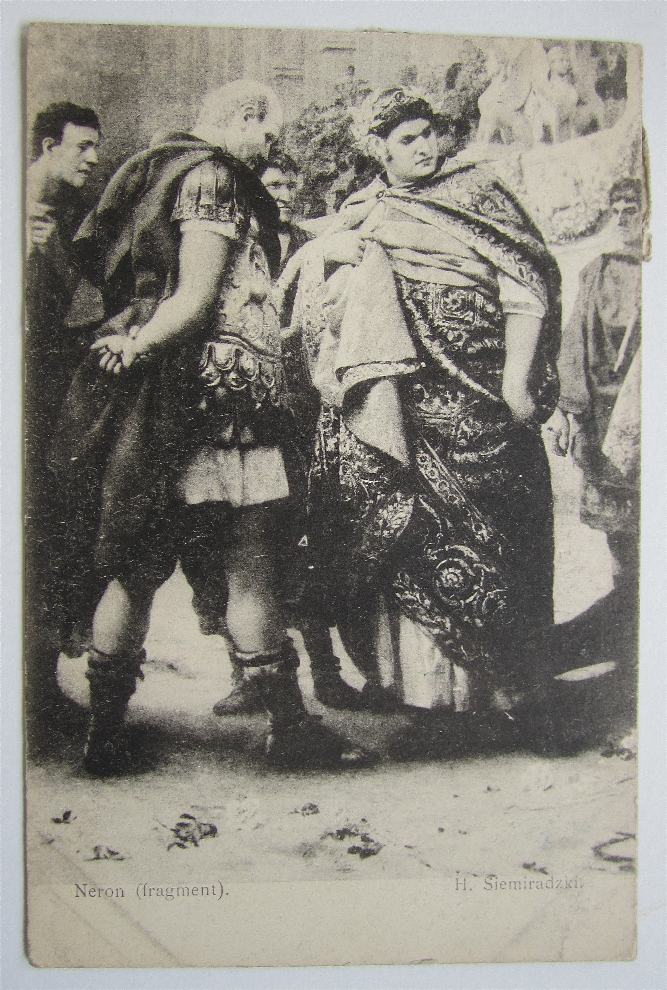 Neron Postcard By H. Siemiradzki
