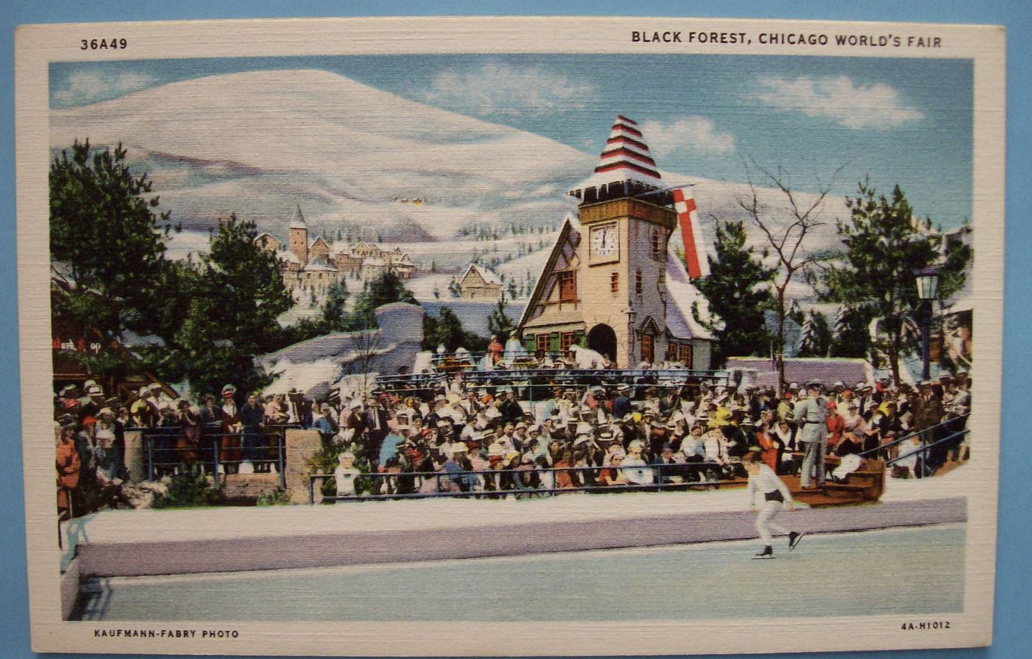 Black Forest Postcard (1933 Century Of Progress)