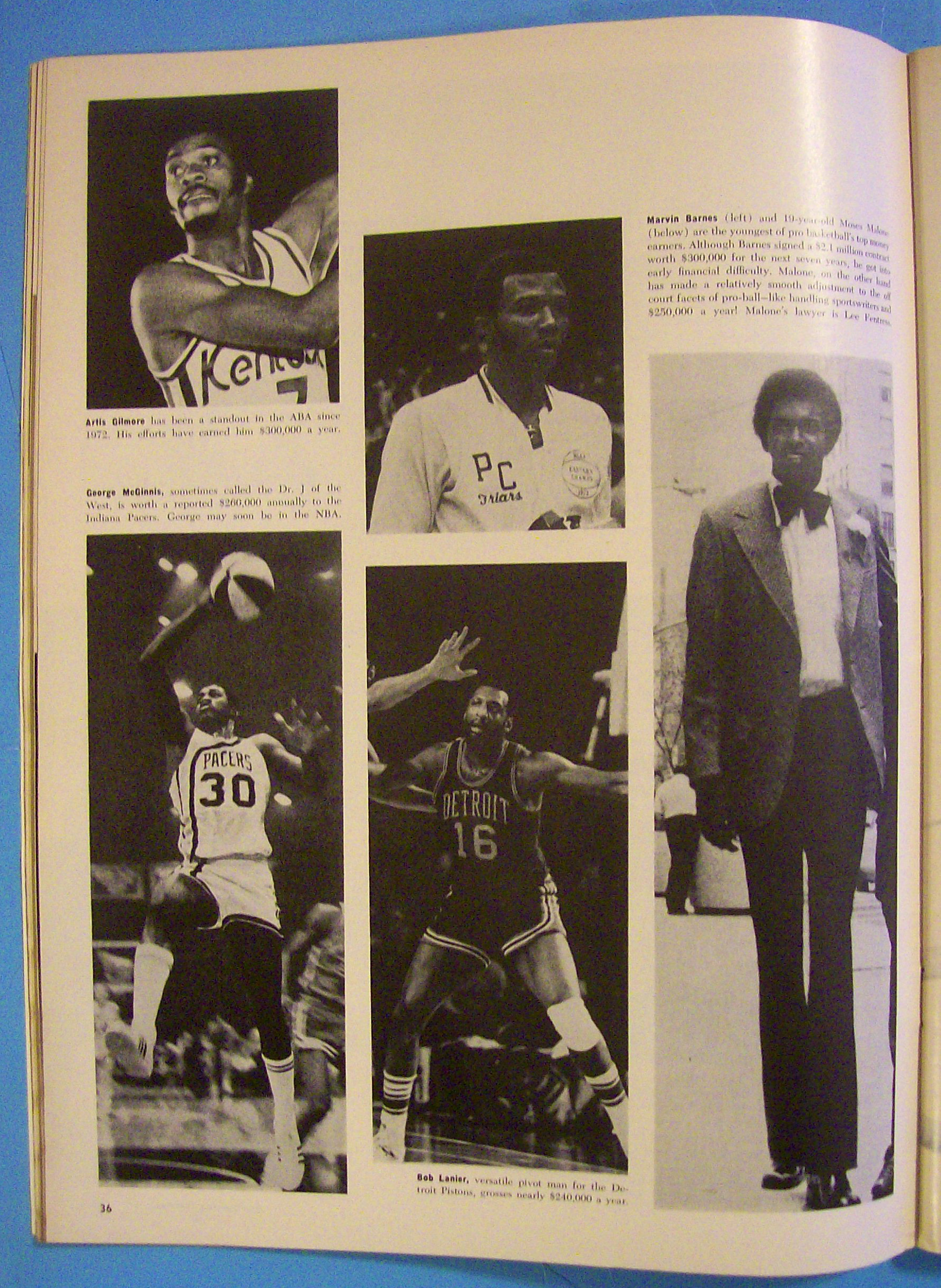 Ebony Magazine-May 1975-Highest Paid Athletes