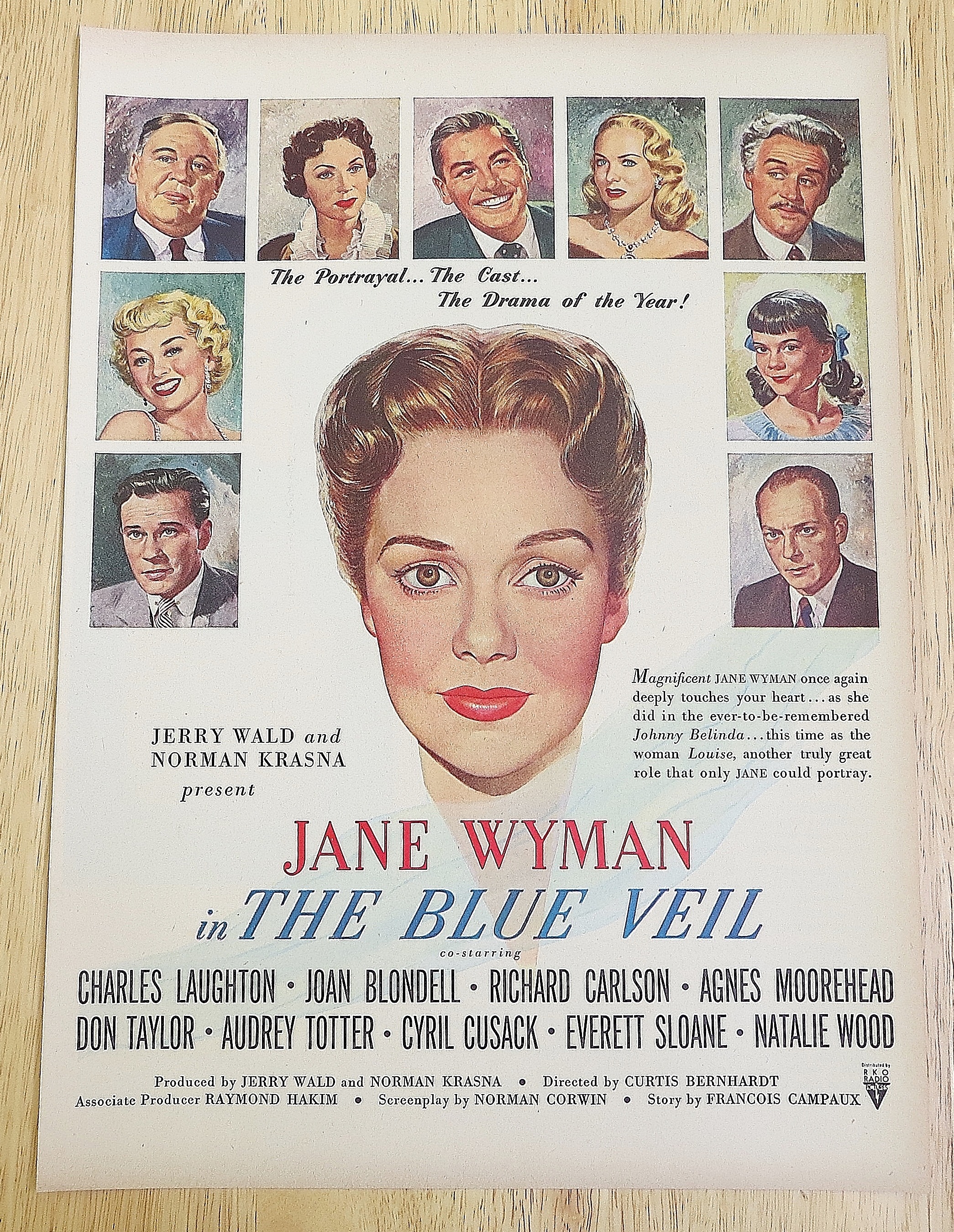 1951 The Blue Veil With Jane Wyman