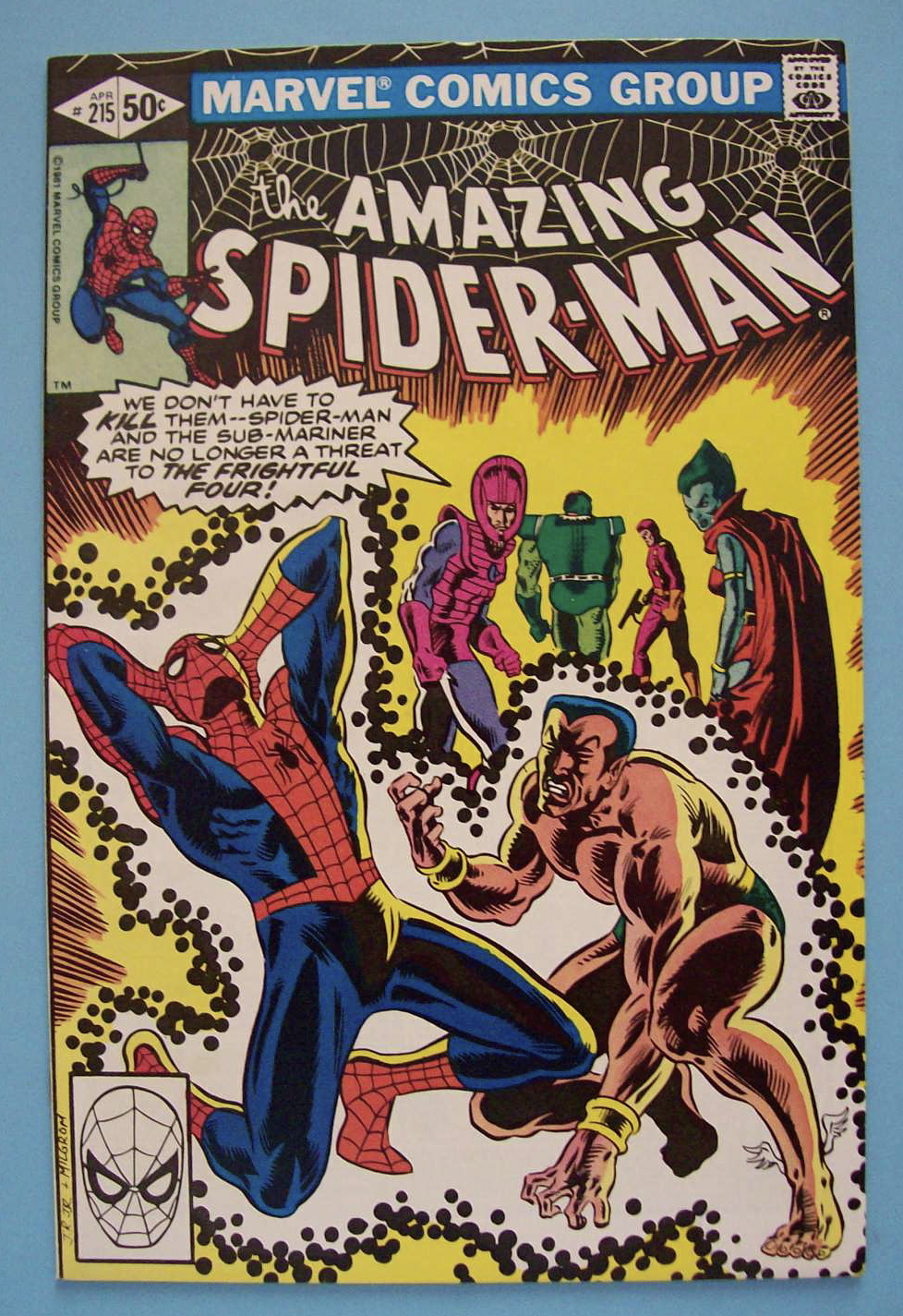 Spider-Man Comics - April 1981 - Frightful Four