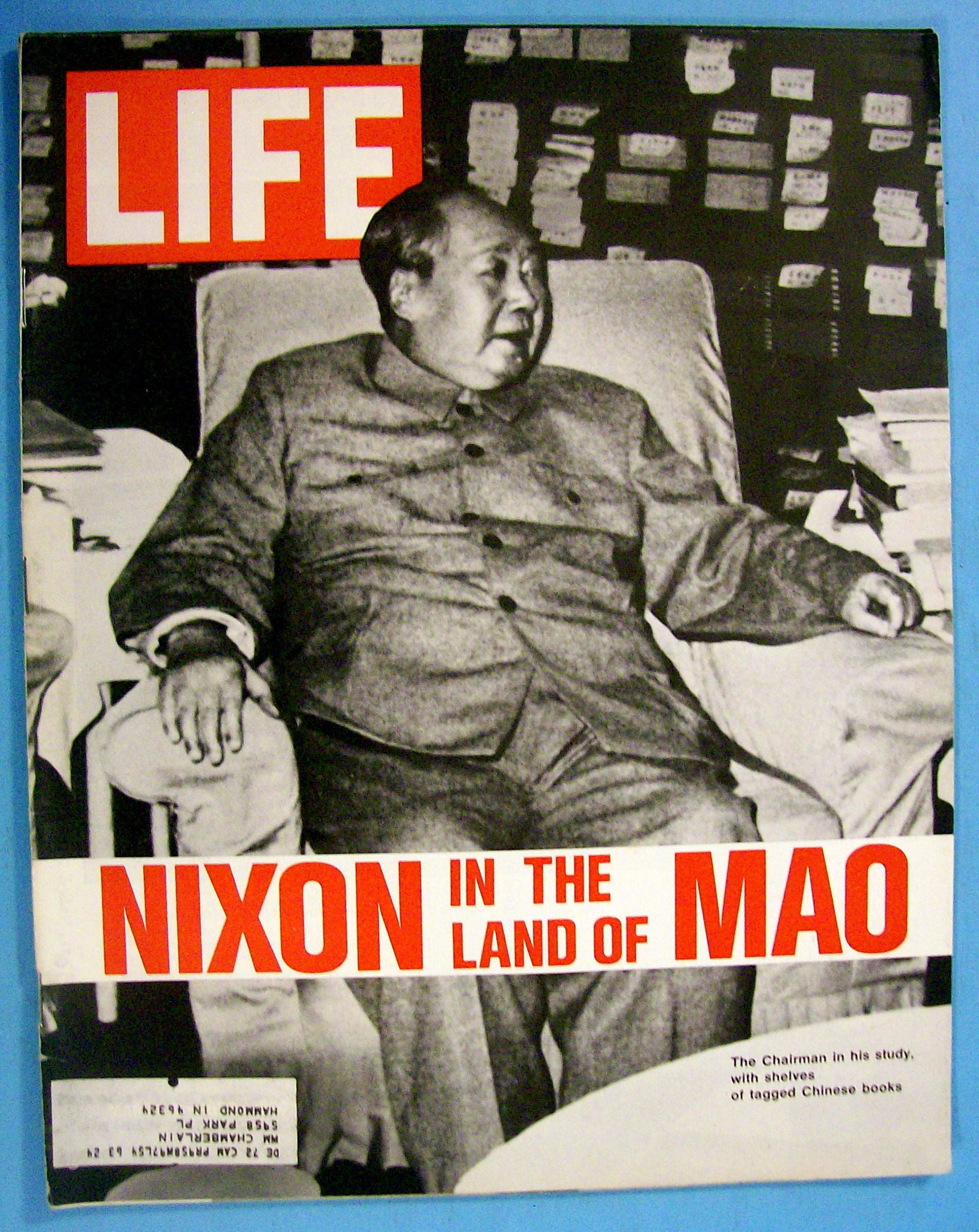Life Magazine-March 3, 1972-Nixon In The Land Of Mao