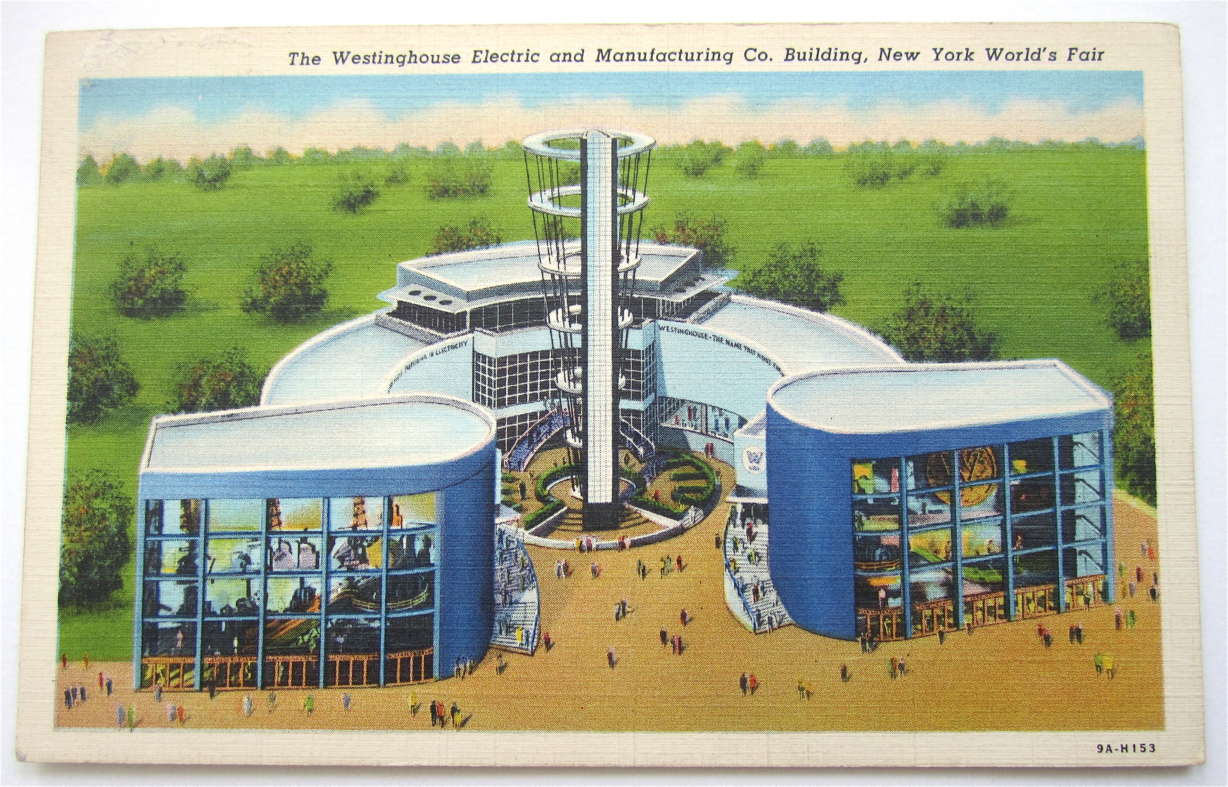 Westinghouse Electric & Mfg Co, New York Fair Postcard