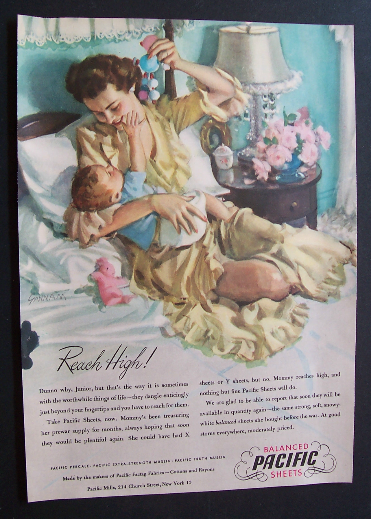1946 Pacific Balanced Sheets