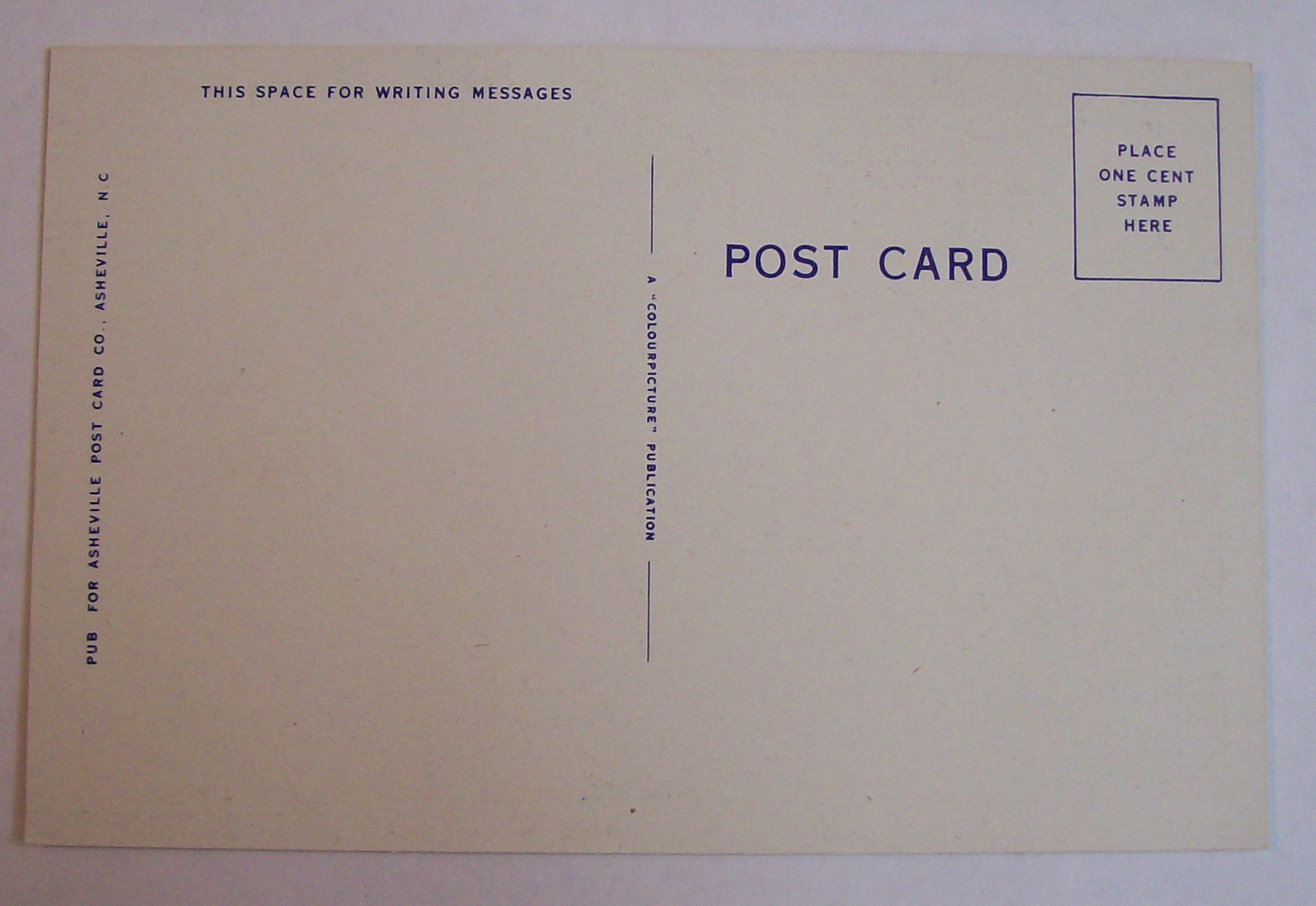 Busy Person's Correspondence Postcard