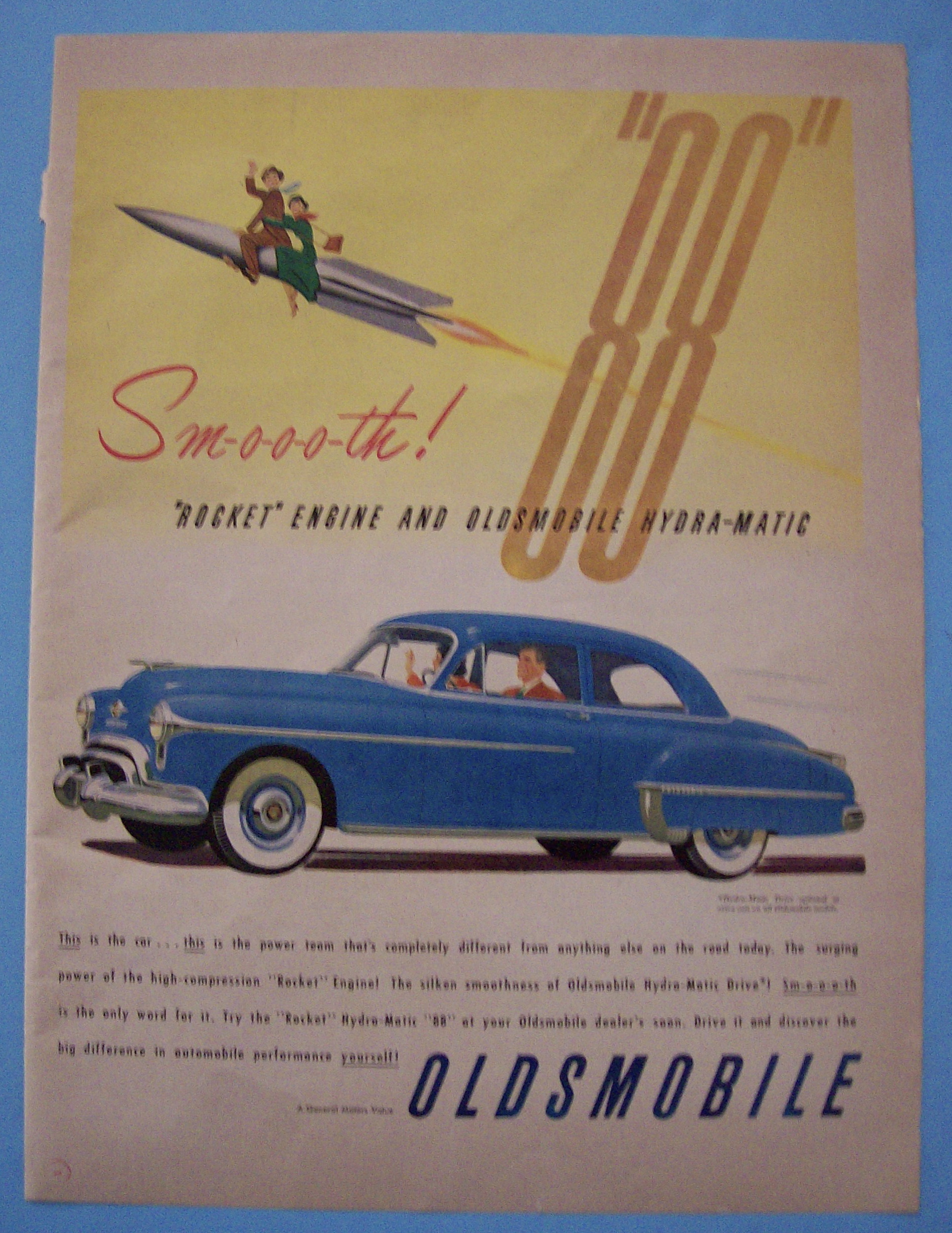 1950 Oldsmobile 88 with Rocket Engine & Hydra-Matic