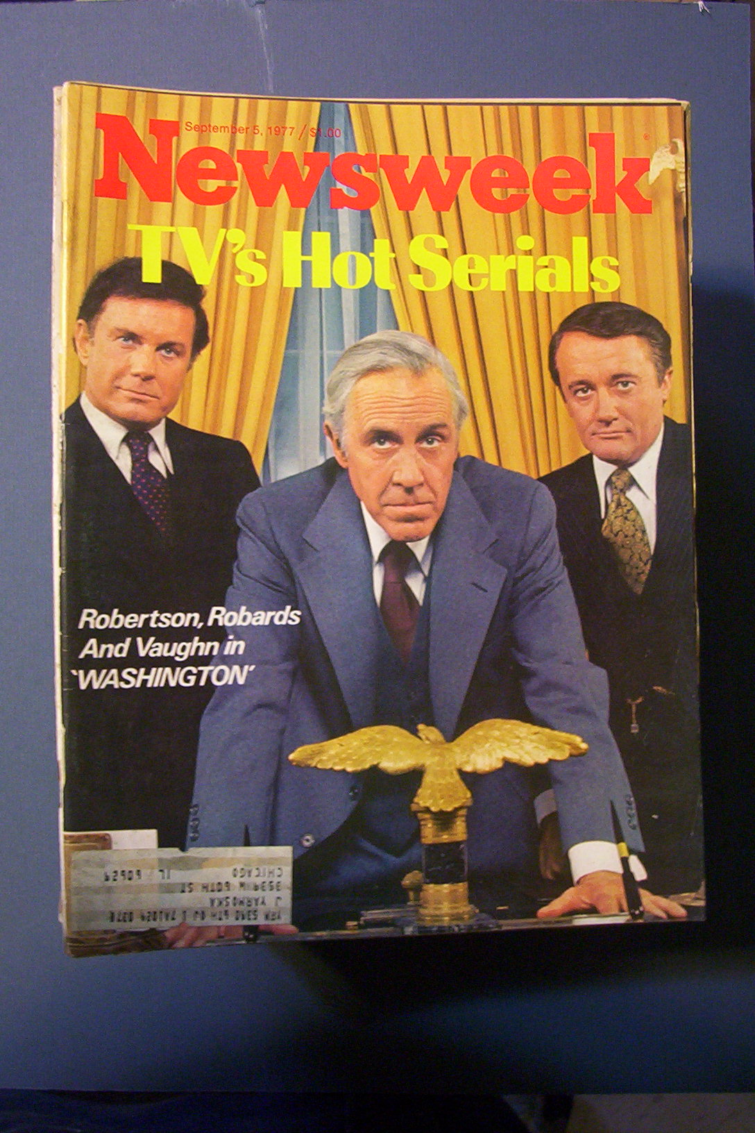 Newsweek Magazine-September  5, 1977-Jason Robards