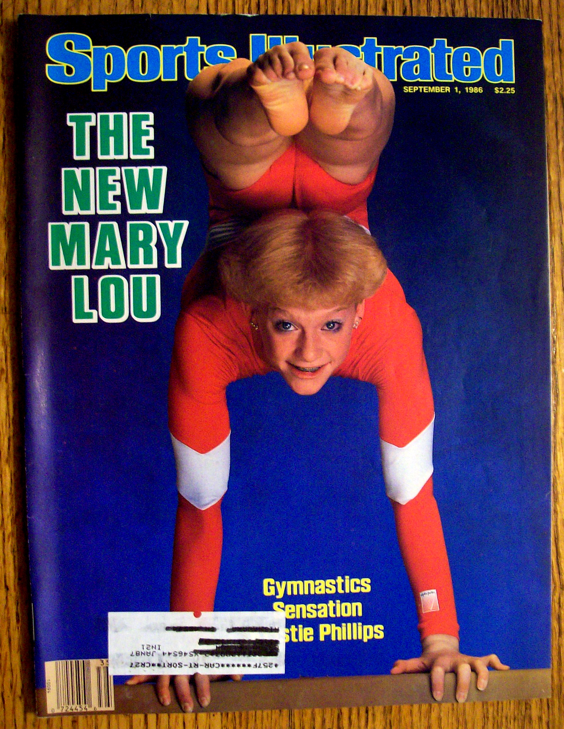 Sports Illustrated Magazine-September 1, 1986-Mary Lou