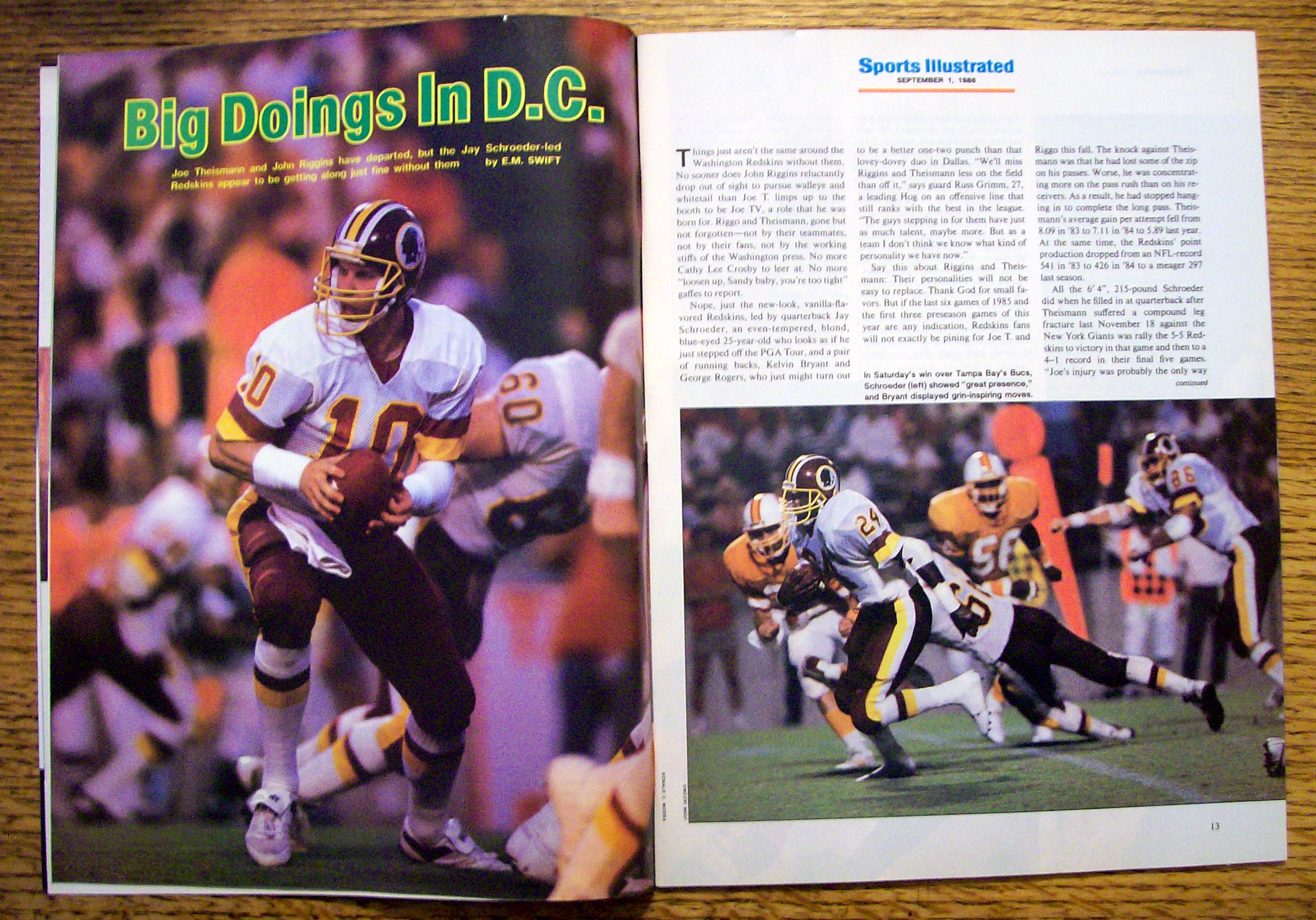 Sports Illustrated Magazine-September 1, 1986-Mary Lou