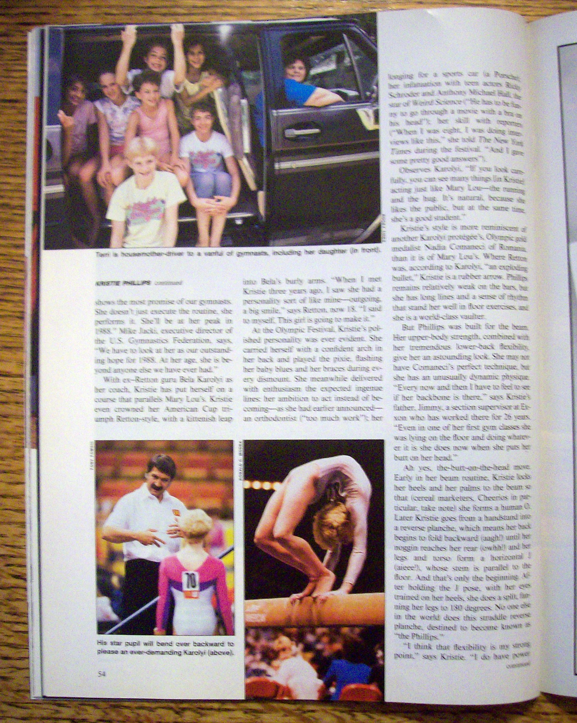 Sports Illustrated Magazine-September 1, 1986-Mary Lou