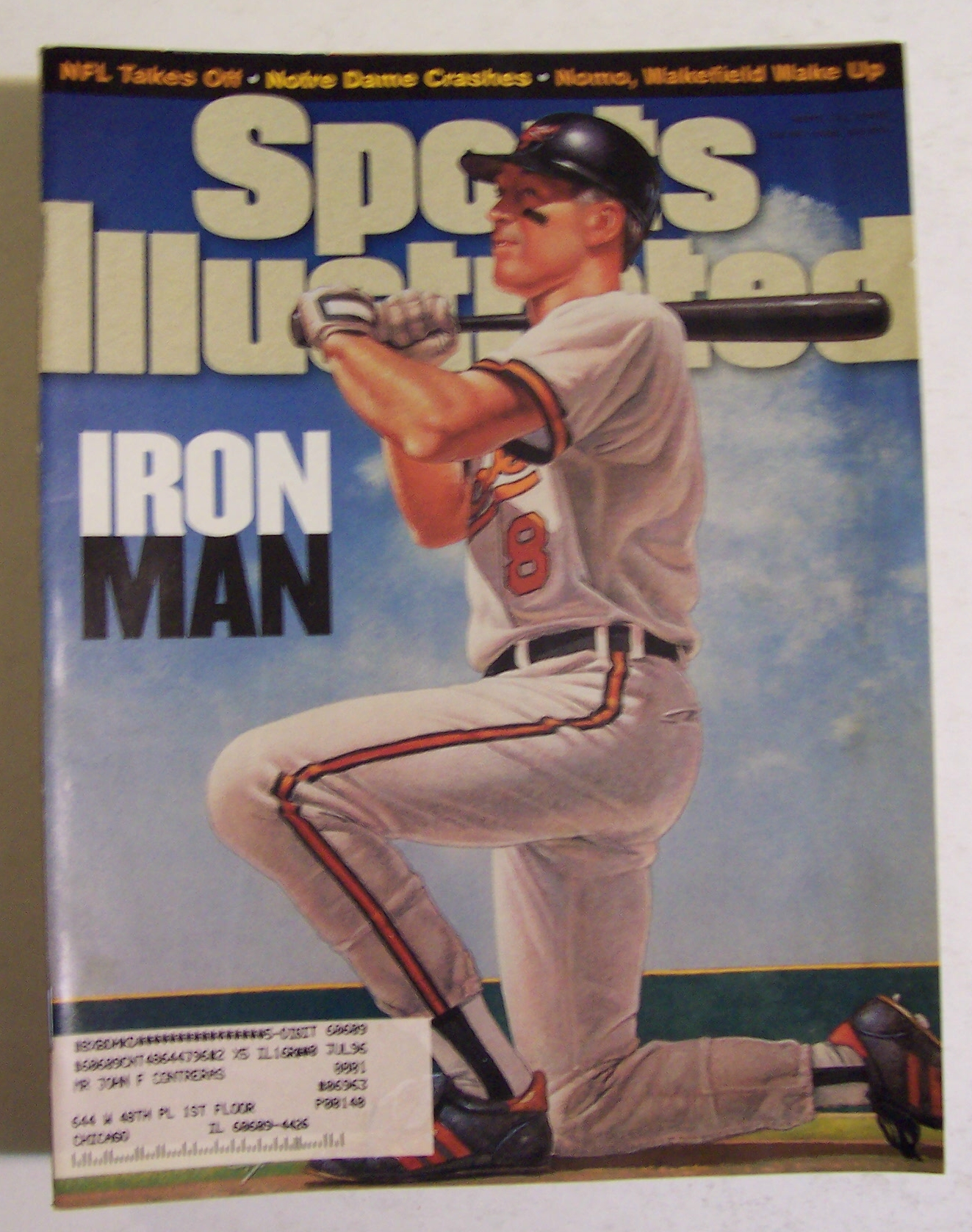 Sports Illustrated-September 11, 1995-Iron Man