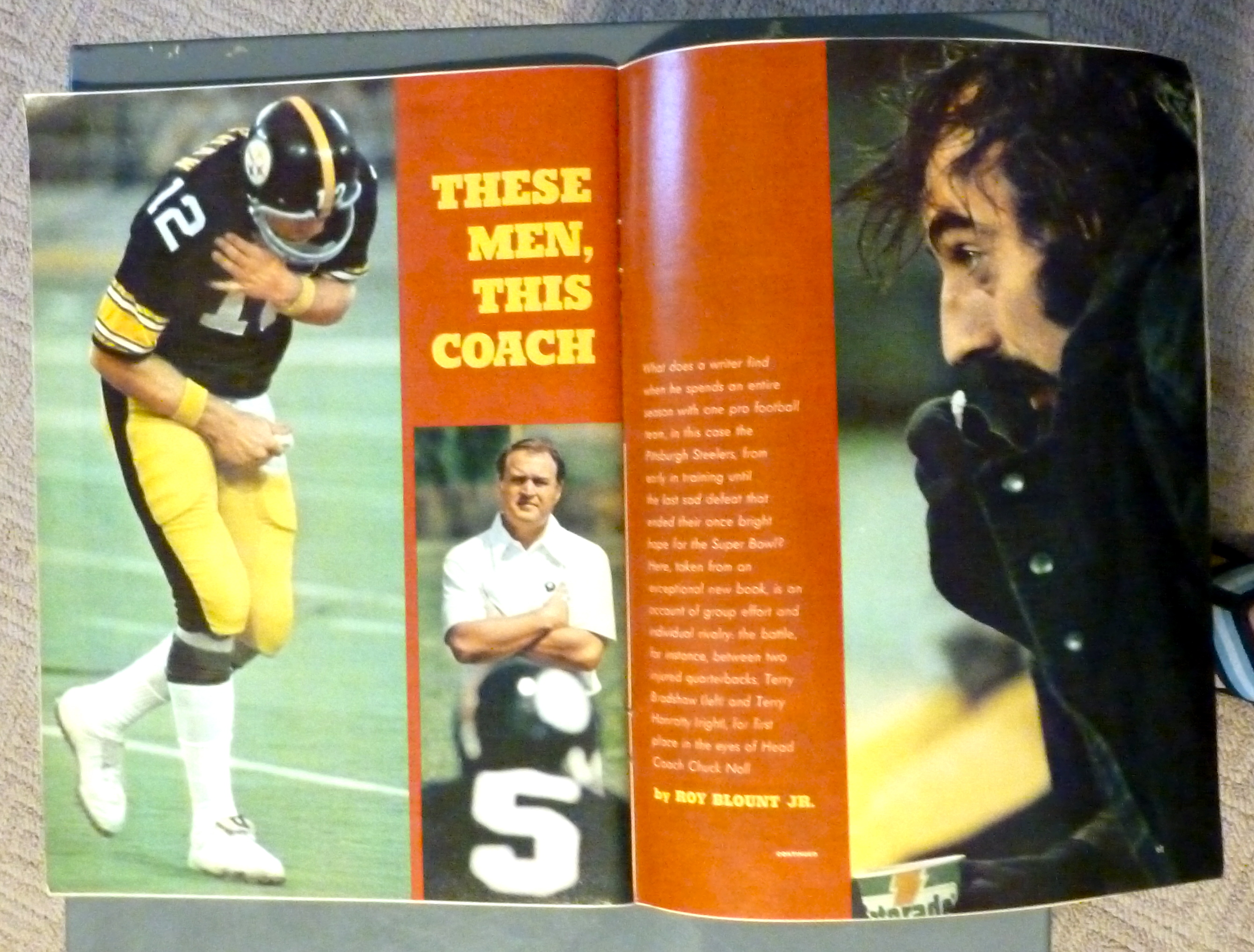 Sports Illustrated Magazine-July 29, 1974-T. Bradshaw