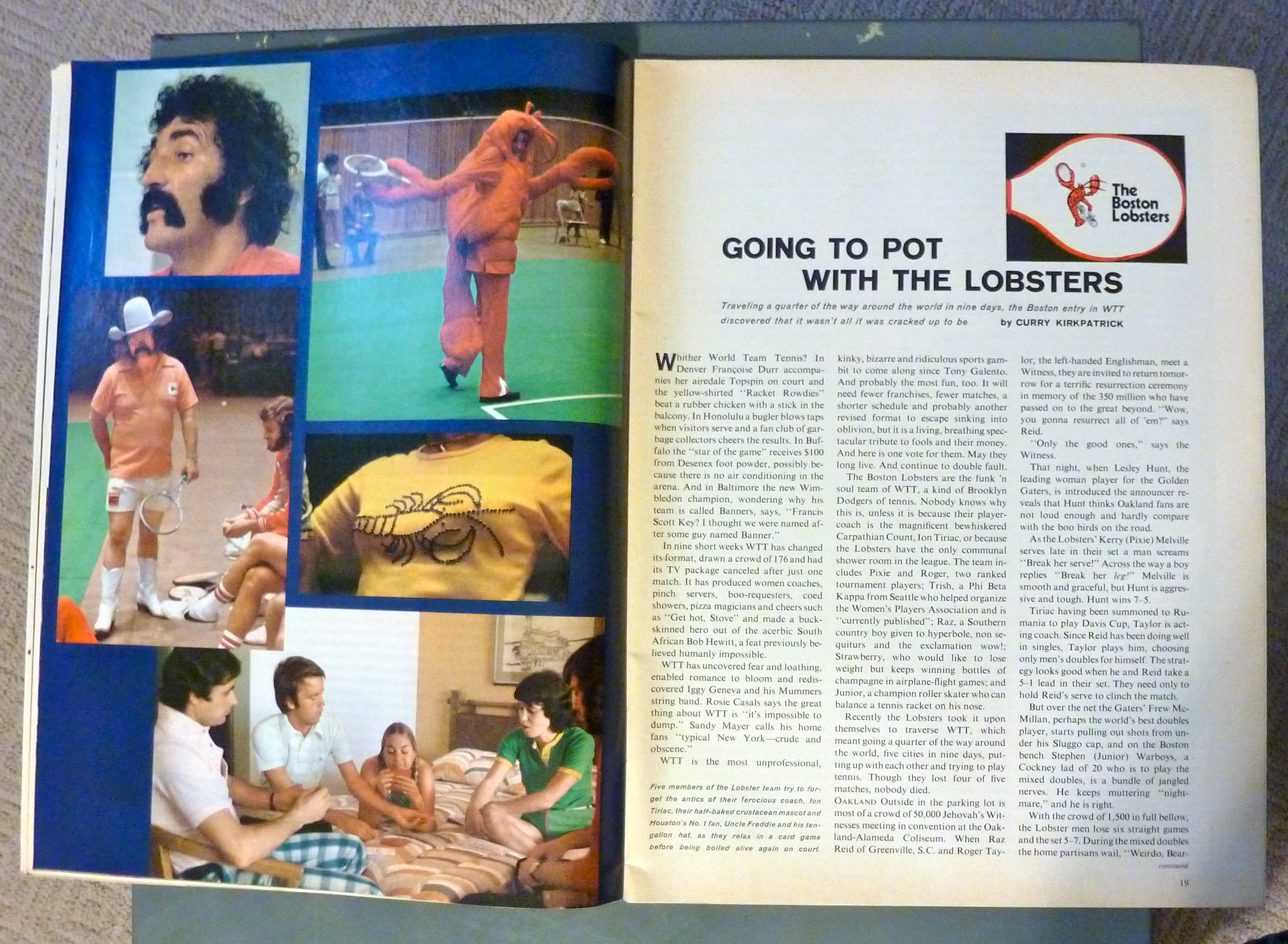 Sports Illustrated Magazine-August 5, 1974-Strike