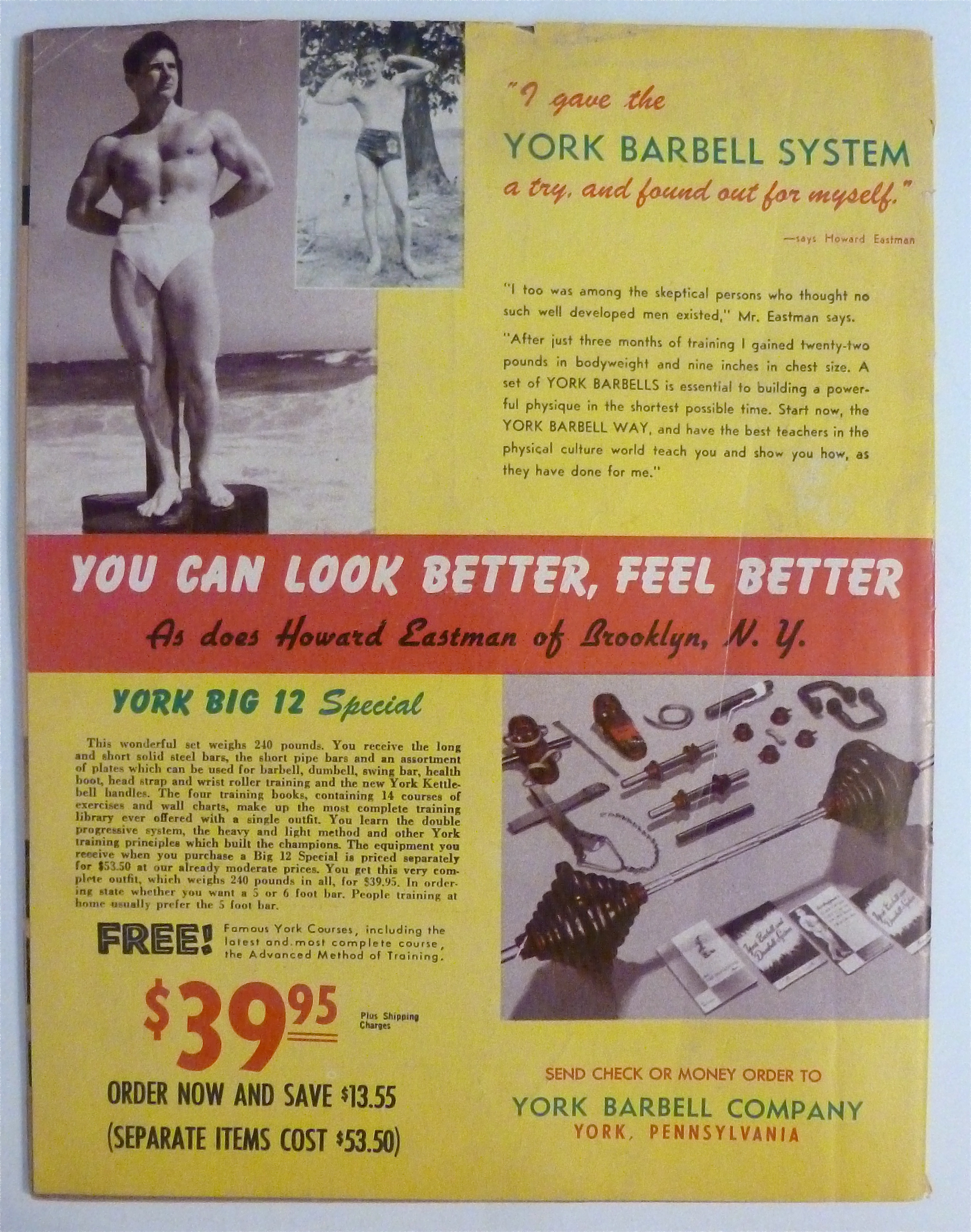 Strength & Health Magazine March 1952 Ludwig Shusterich