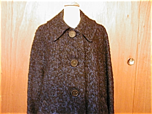 Blue Wool Coat