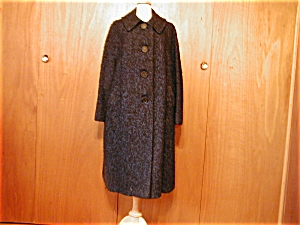 Blue Wool Coat
