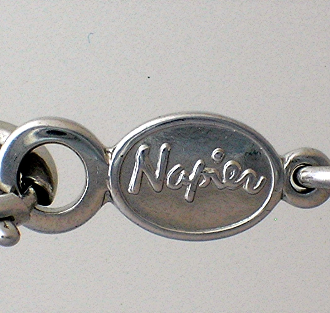 Napier Silver Bead Necklace