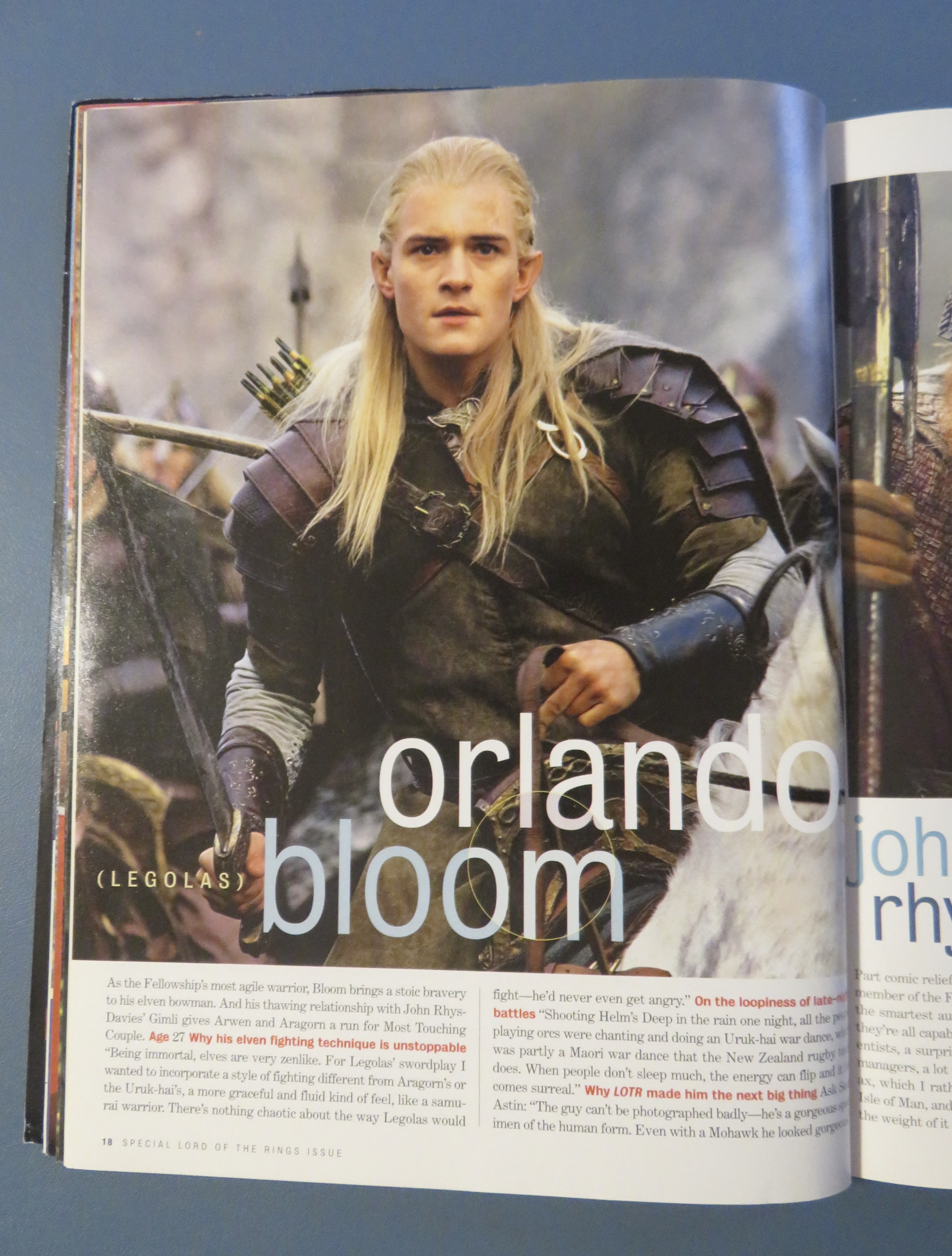 Entertainment Magazine May 2004 The Lord Of The Rings