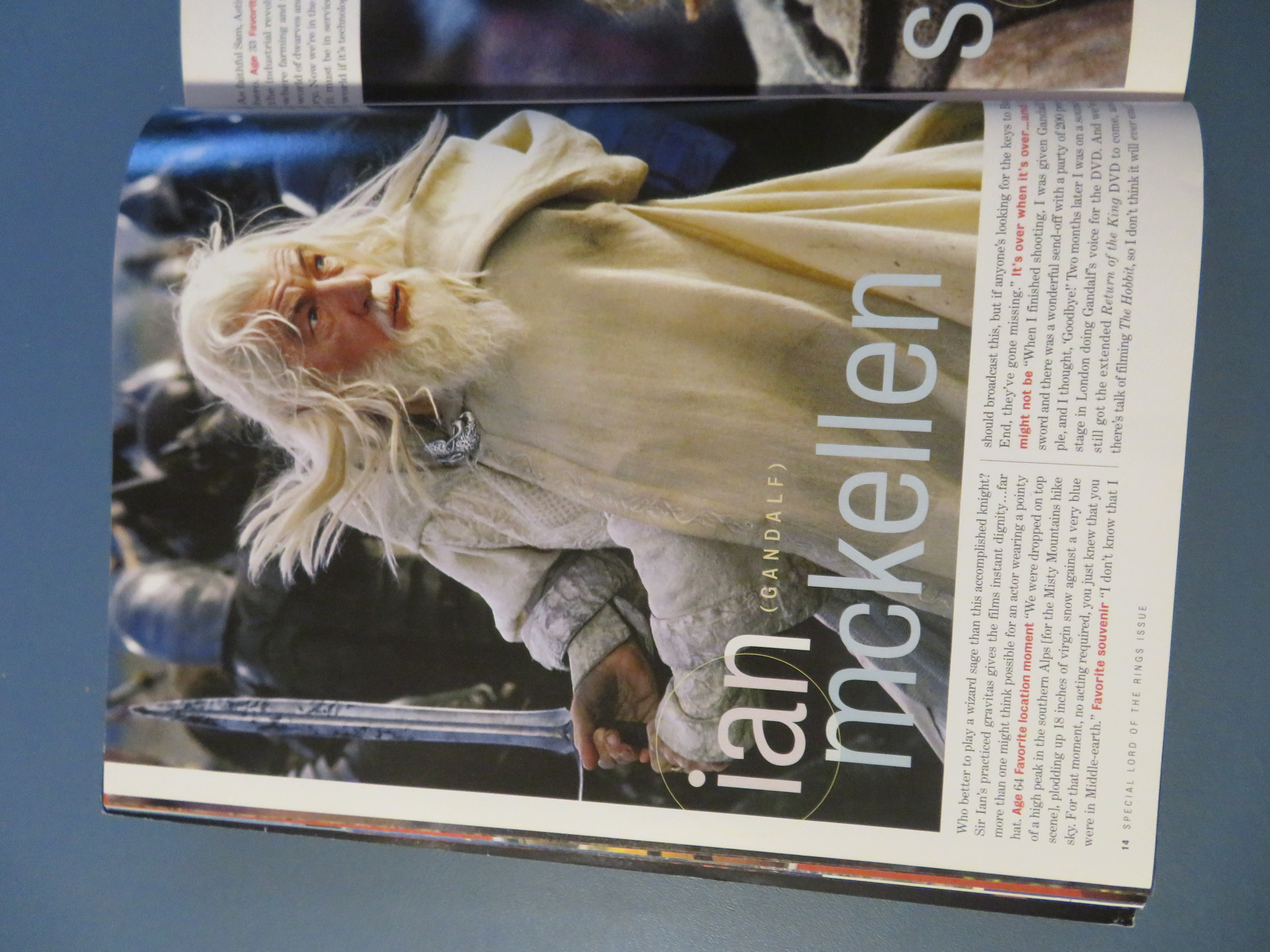 Entertainment Magazine May 2004 The Lord Of The Rings