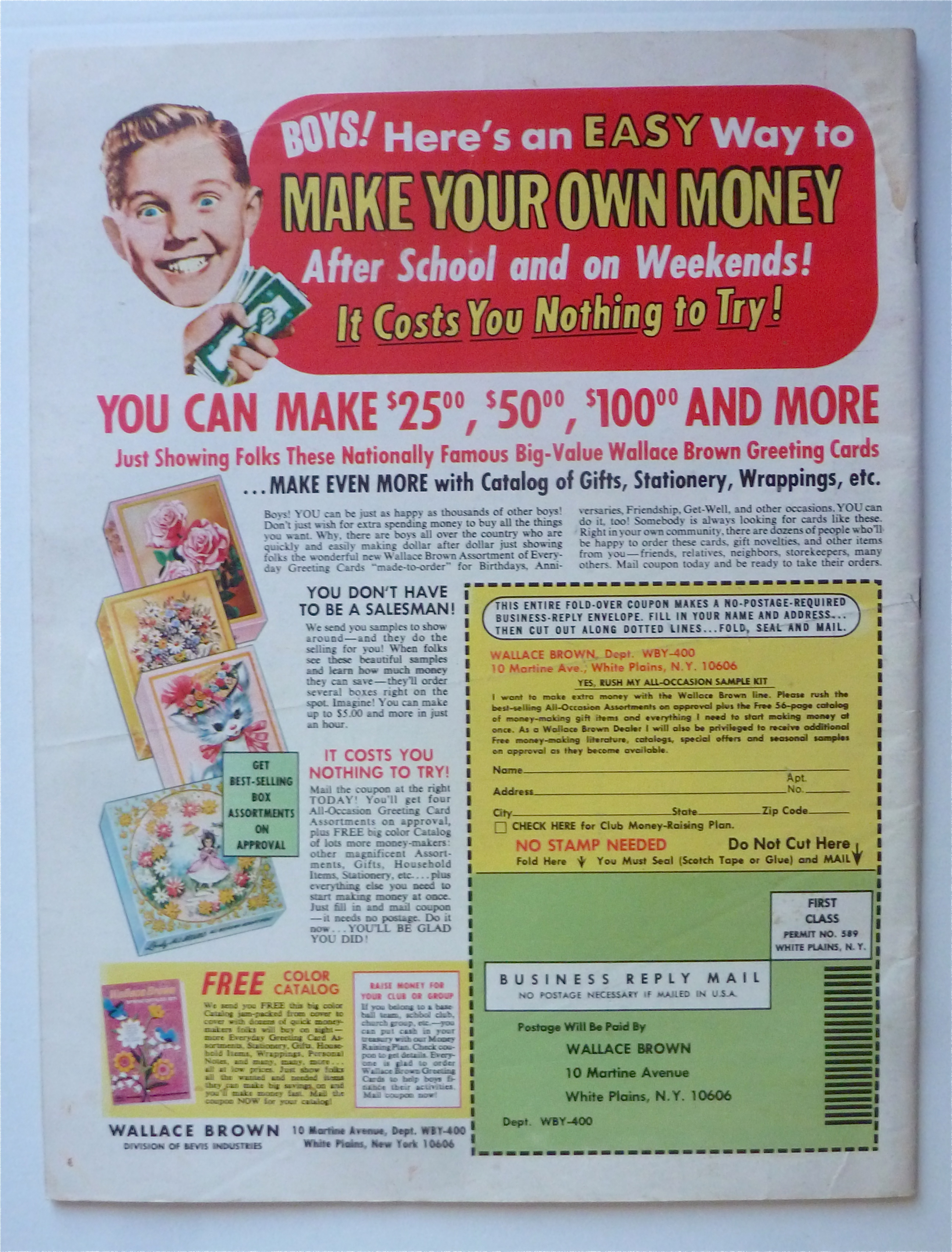 Boys Life Magazine January 1971 Panning For Gold