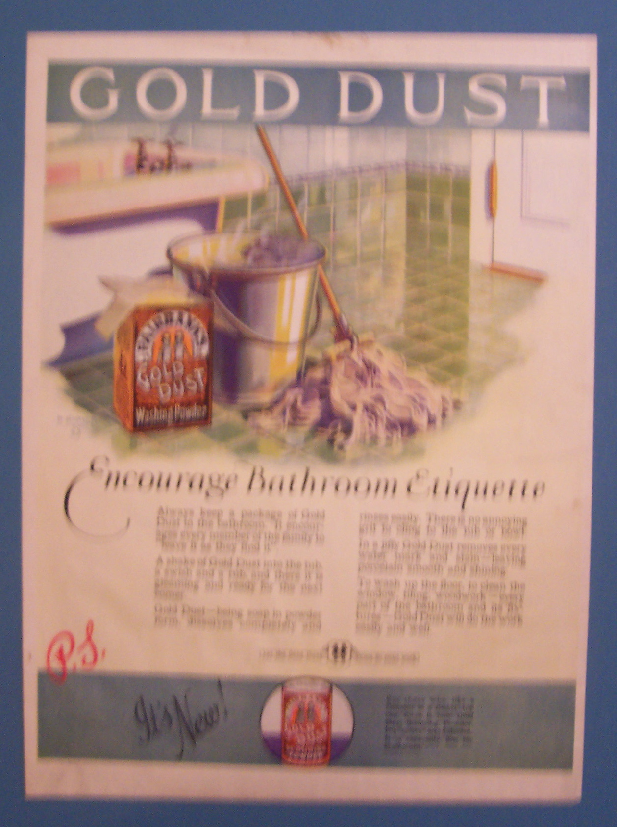 1926 Fairbank's Gold Dust Washing Powder