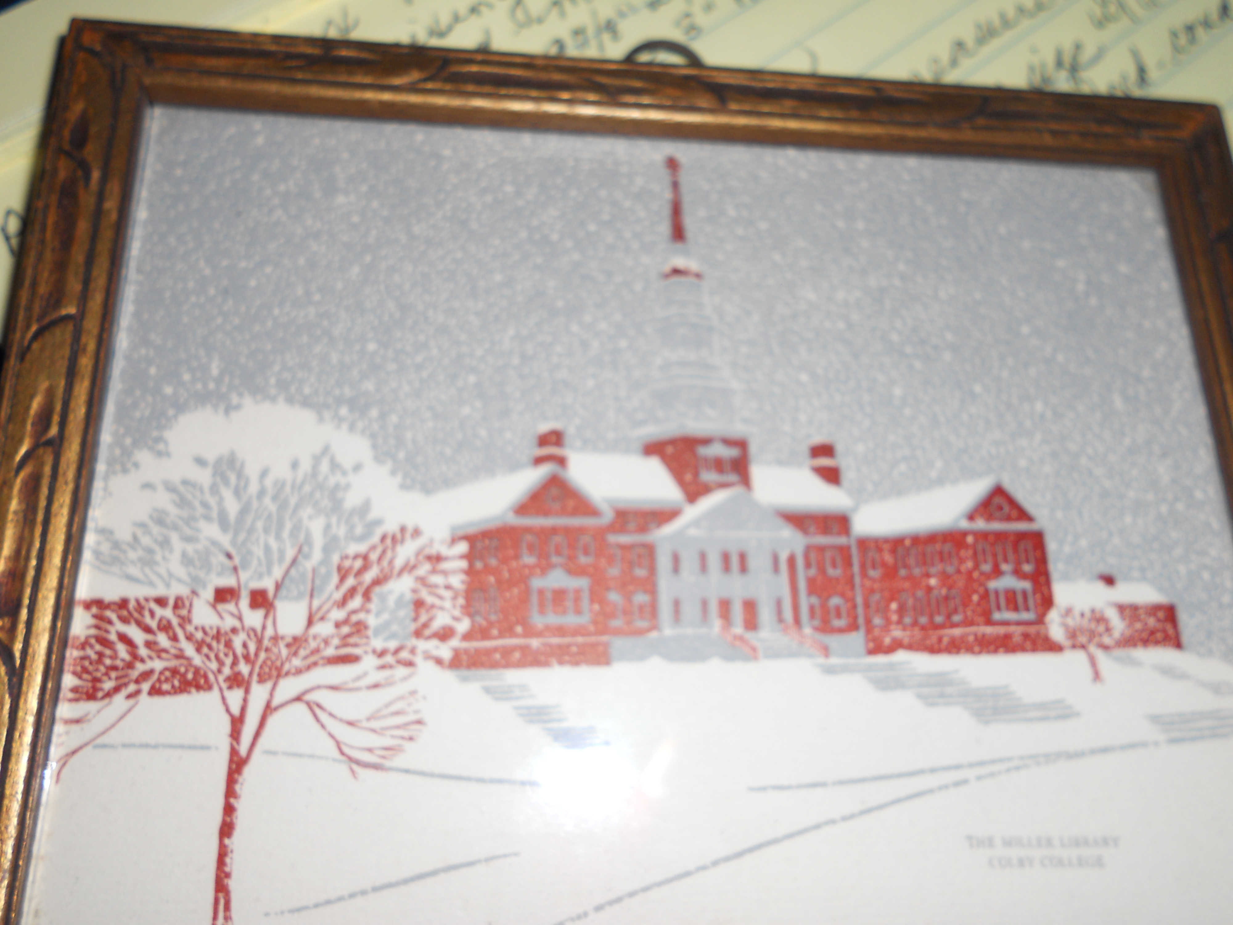 Miller Library Colby College Framed Print