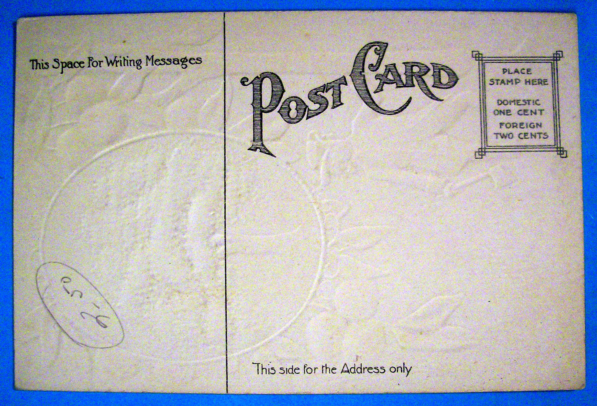 Washington Birthday Greetings Postcard-Boy Holding Axe