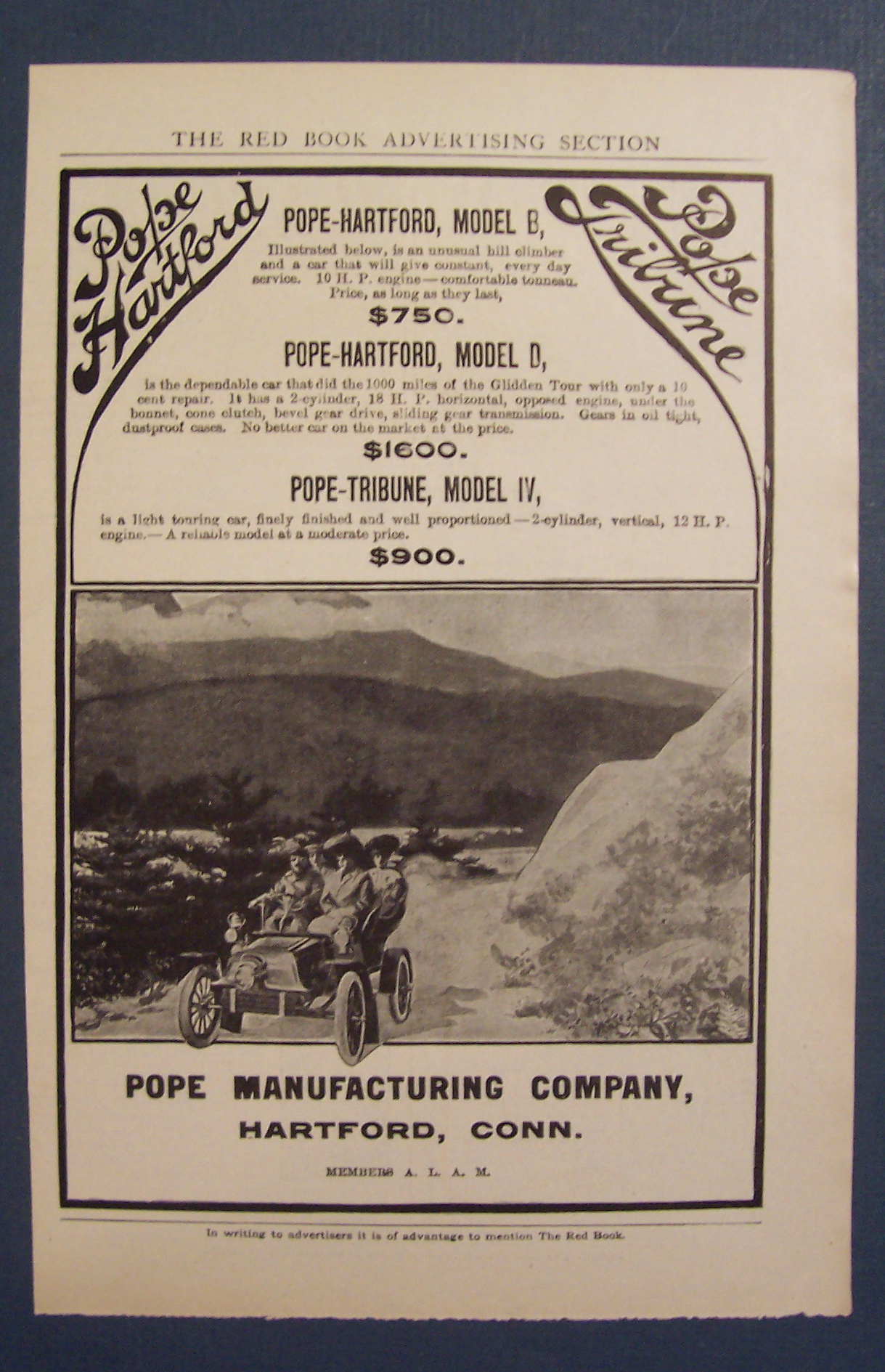 1905  Pope Manufacturing Co.