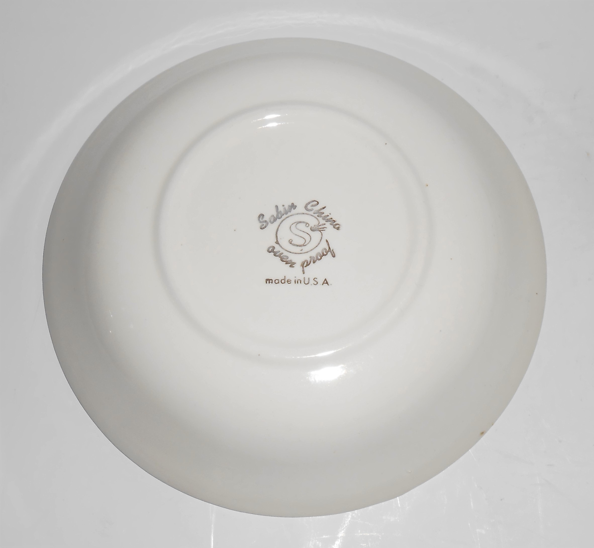 Sabin China Pink Floral Soup/Cereal Bowl