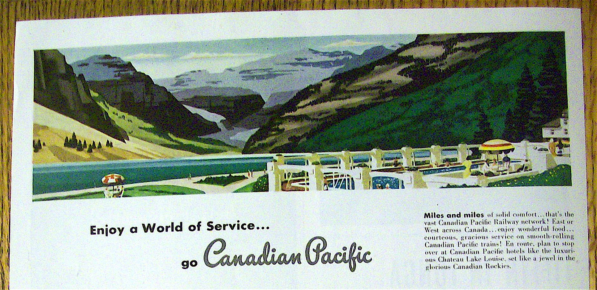 1949 Canadian Pacific with Spans The World