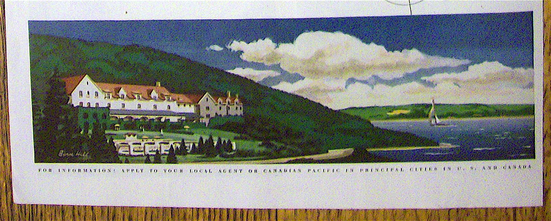 1949 Canadian Pacific with Spans The World