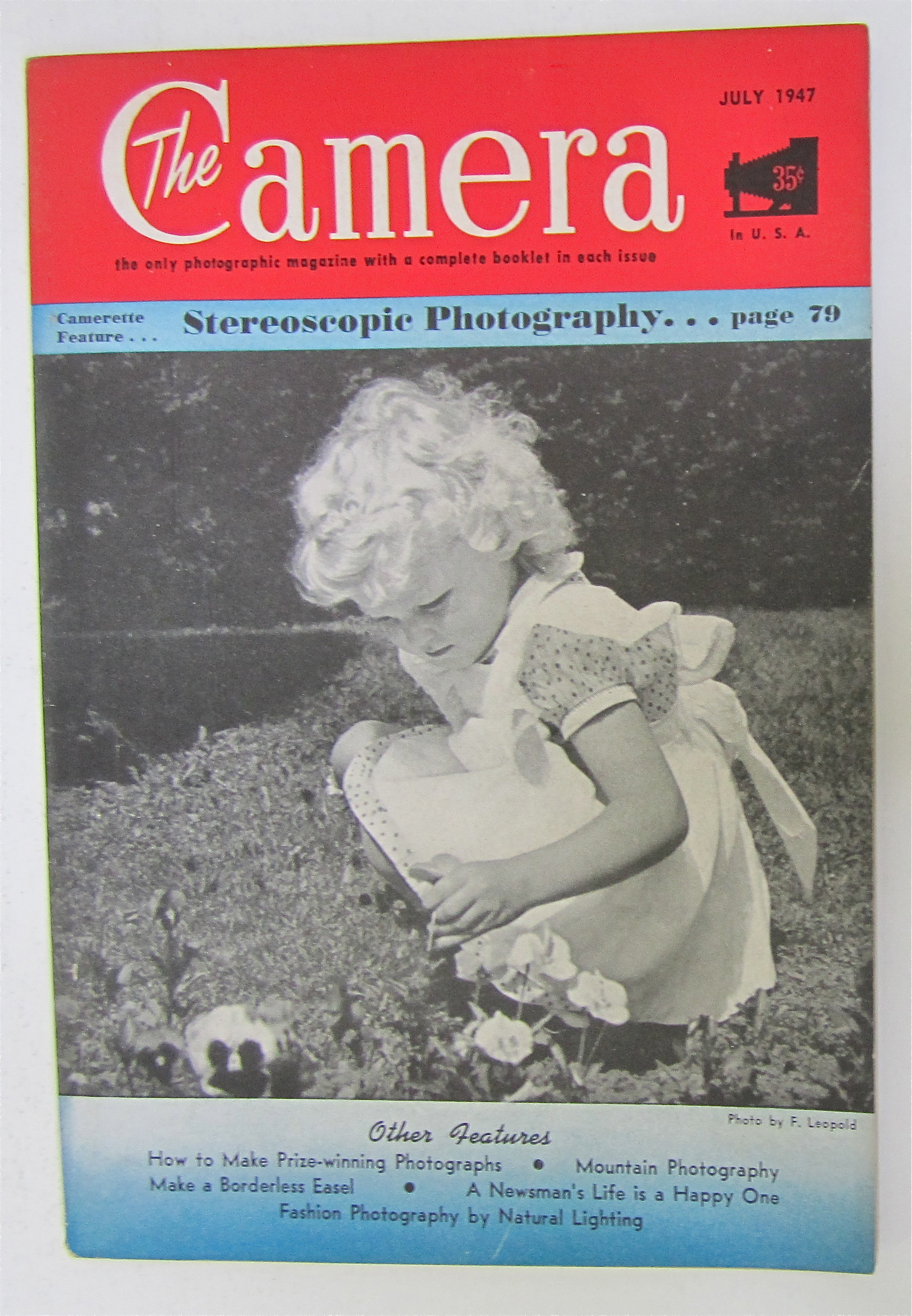 The Camera Magazine July 1947 Stereoscopic Photography