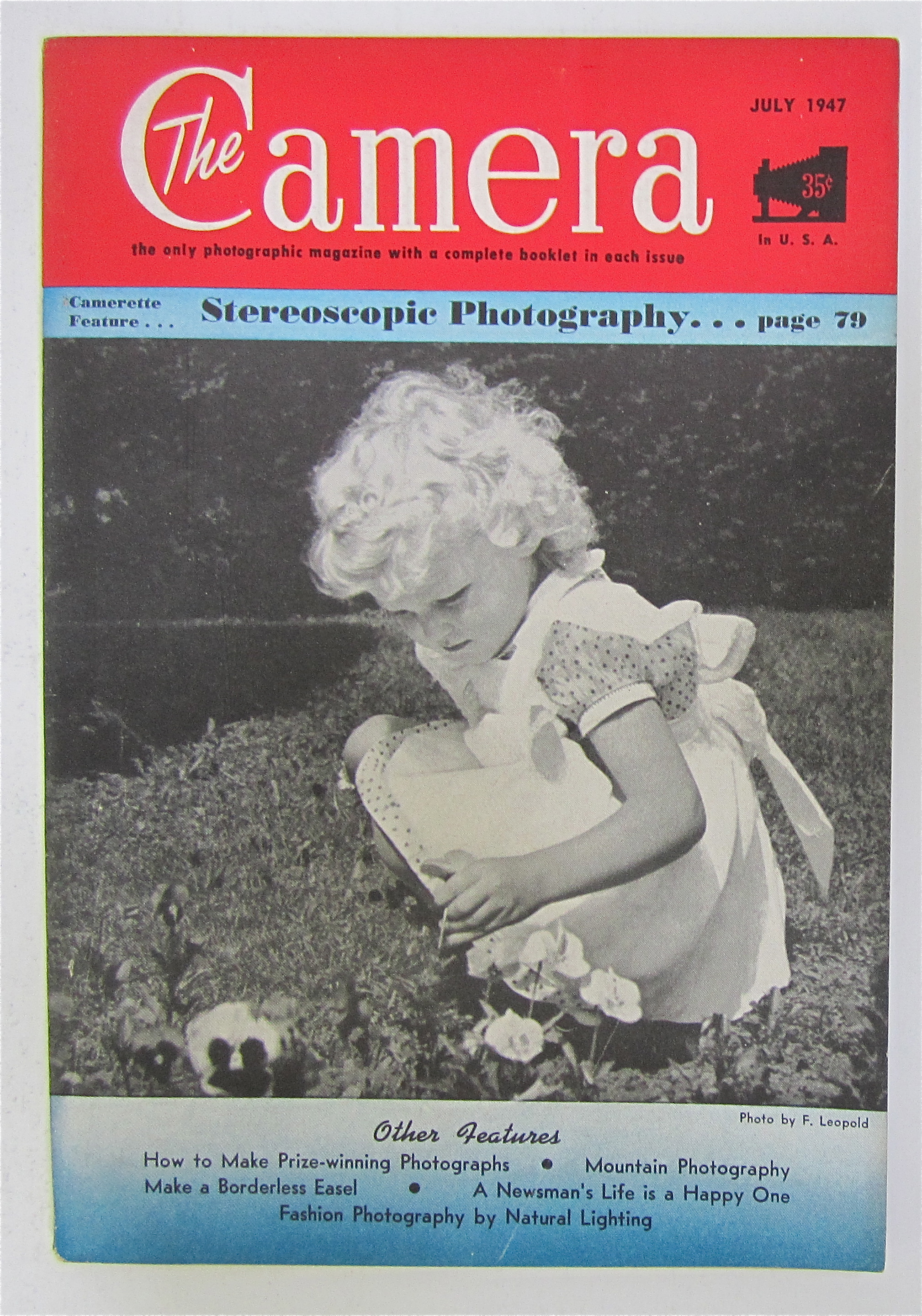 The Camera Magazine July 1947 Stereoscopic Photography