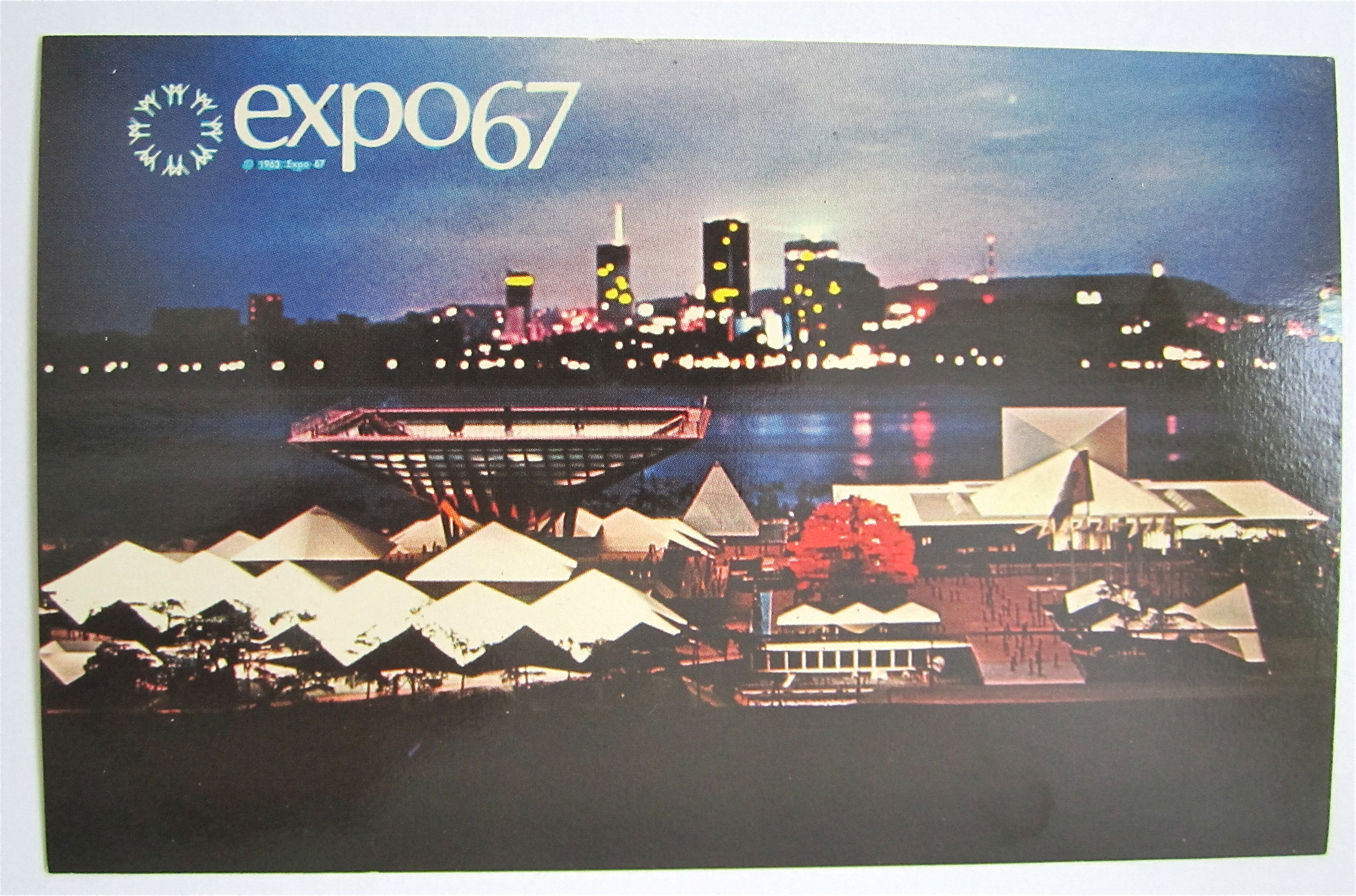 Canadian Pavilion, Montreal, Canada Expo 67 Postcard
