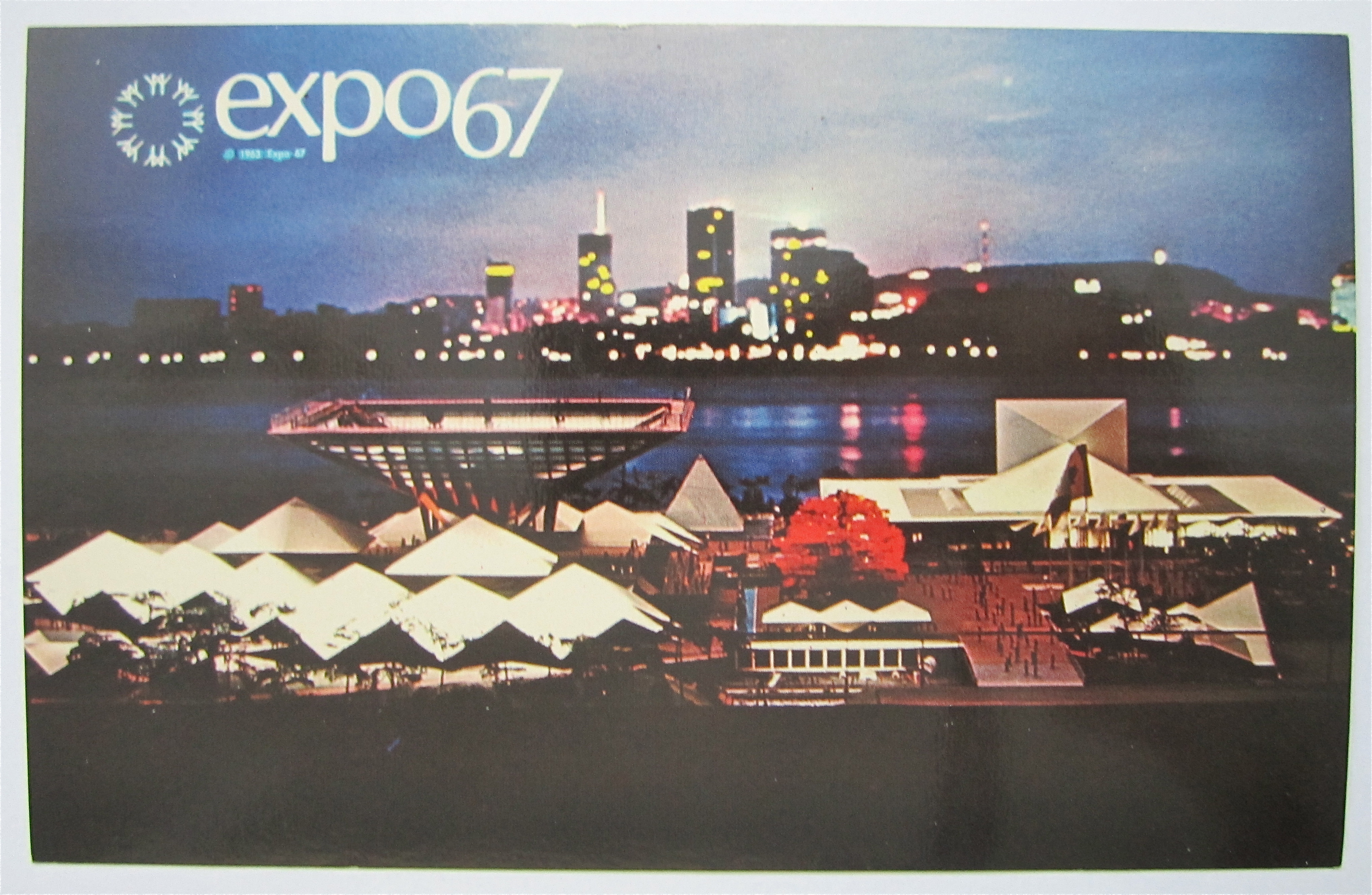 Canadian Pavilion, Montreal, Canada Expo 67 Postcard