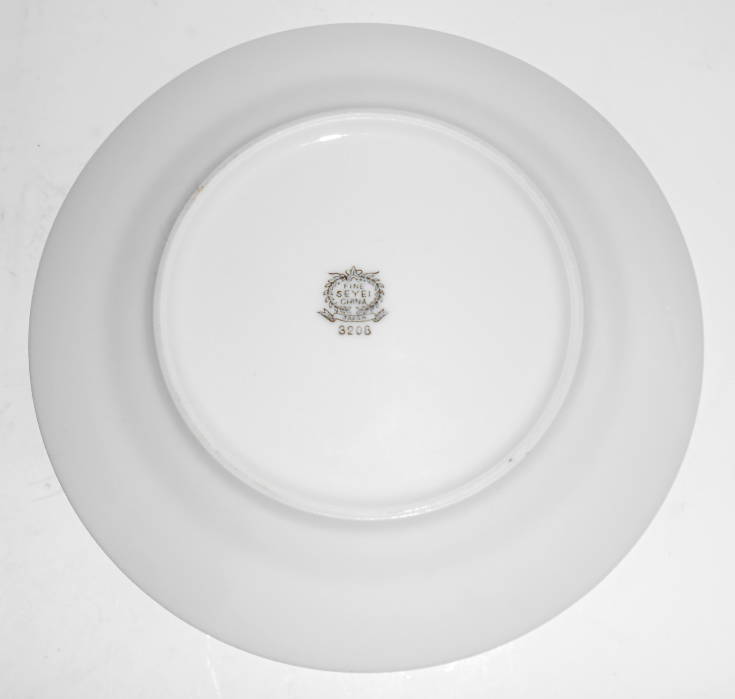 Seyei Japan China Porcelain Brilliant Bread Plate 3208