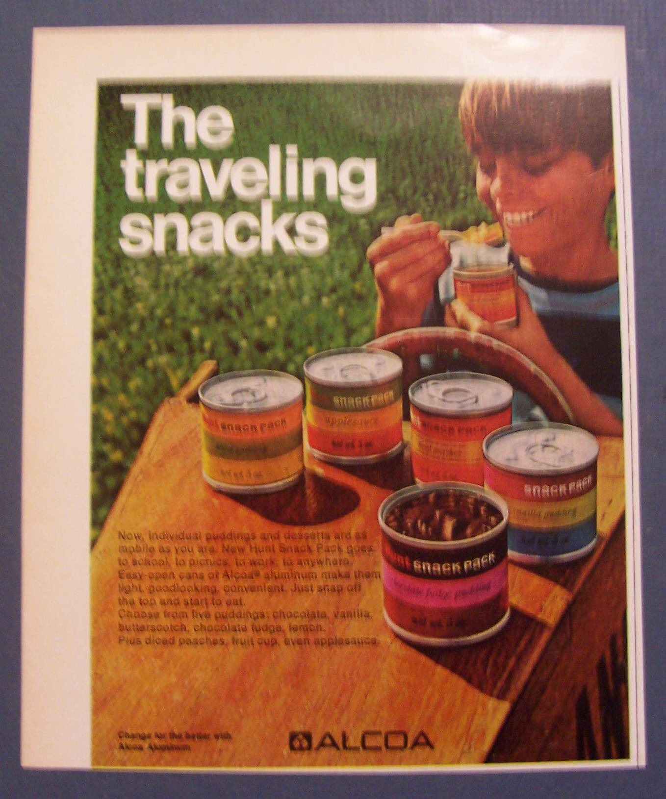 1970 Hunt's Snack Pack Pudding