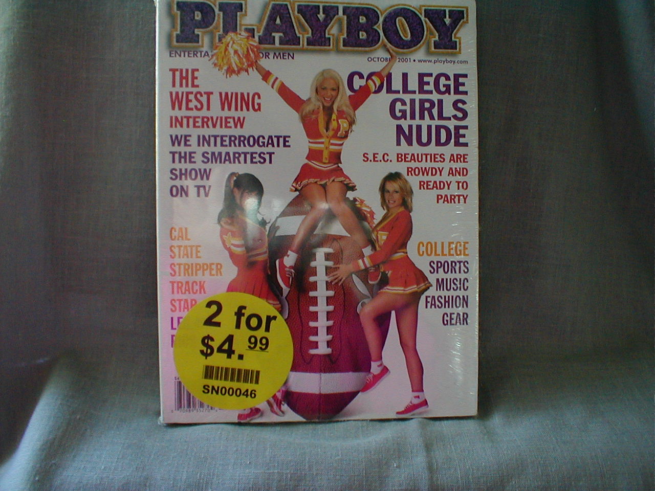 Playboy March 1999 and Playboy October 01