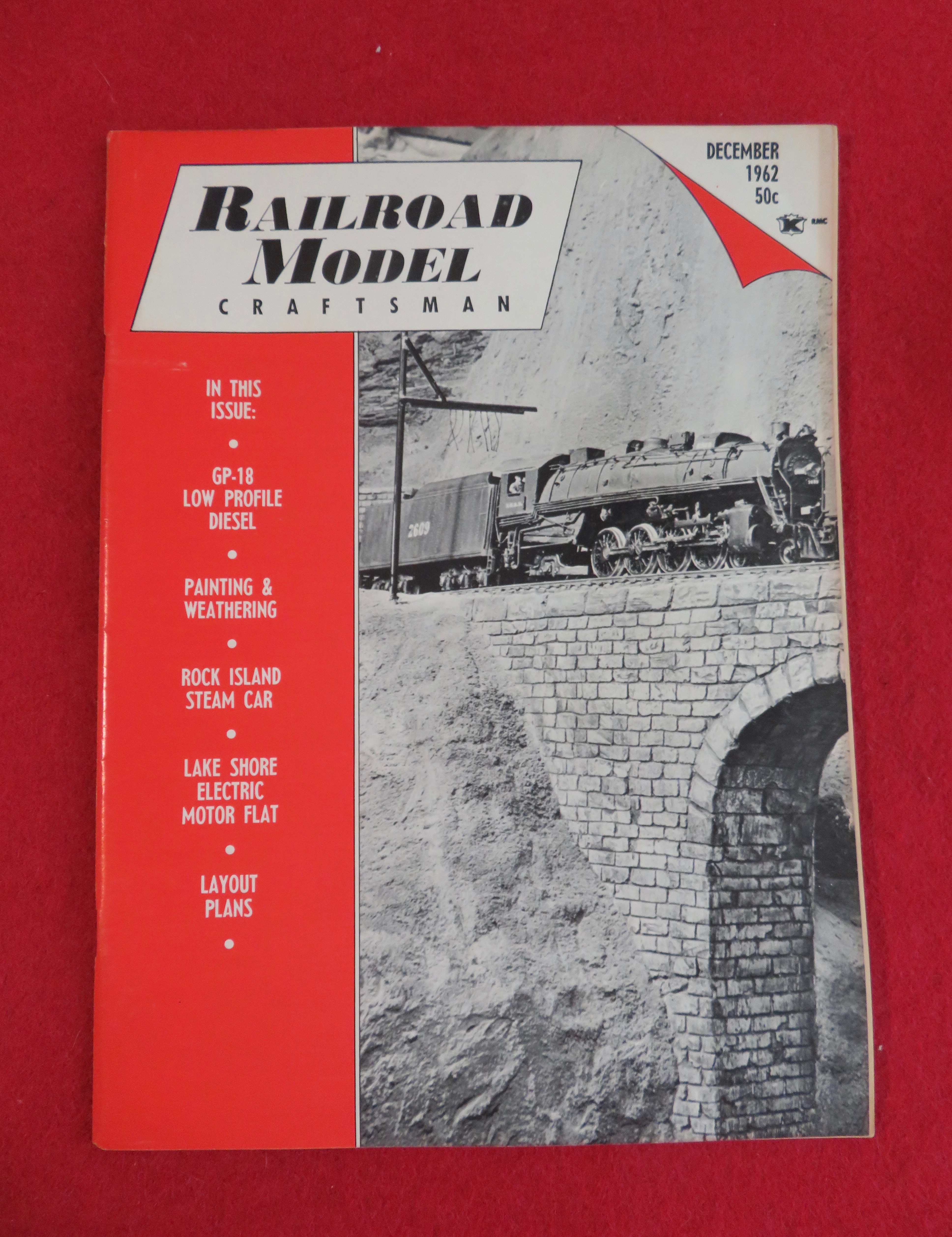 Railroad Model Craftsman Magazine December 1962